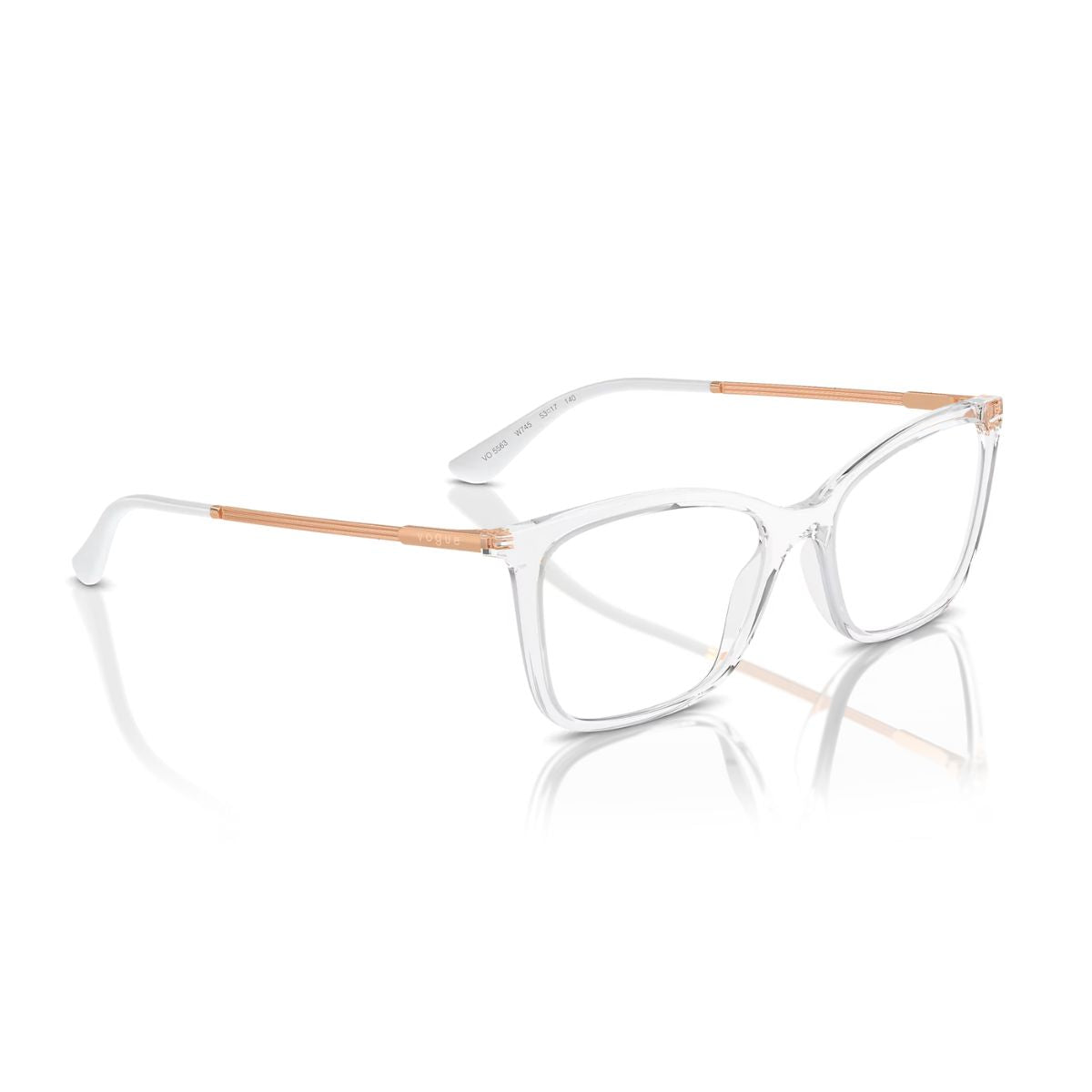 "Lightweight Vogue 5563 W745 women's optical frame online at Optorium."
