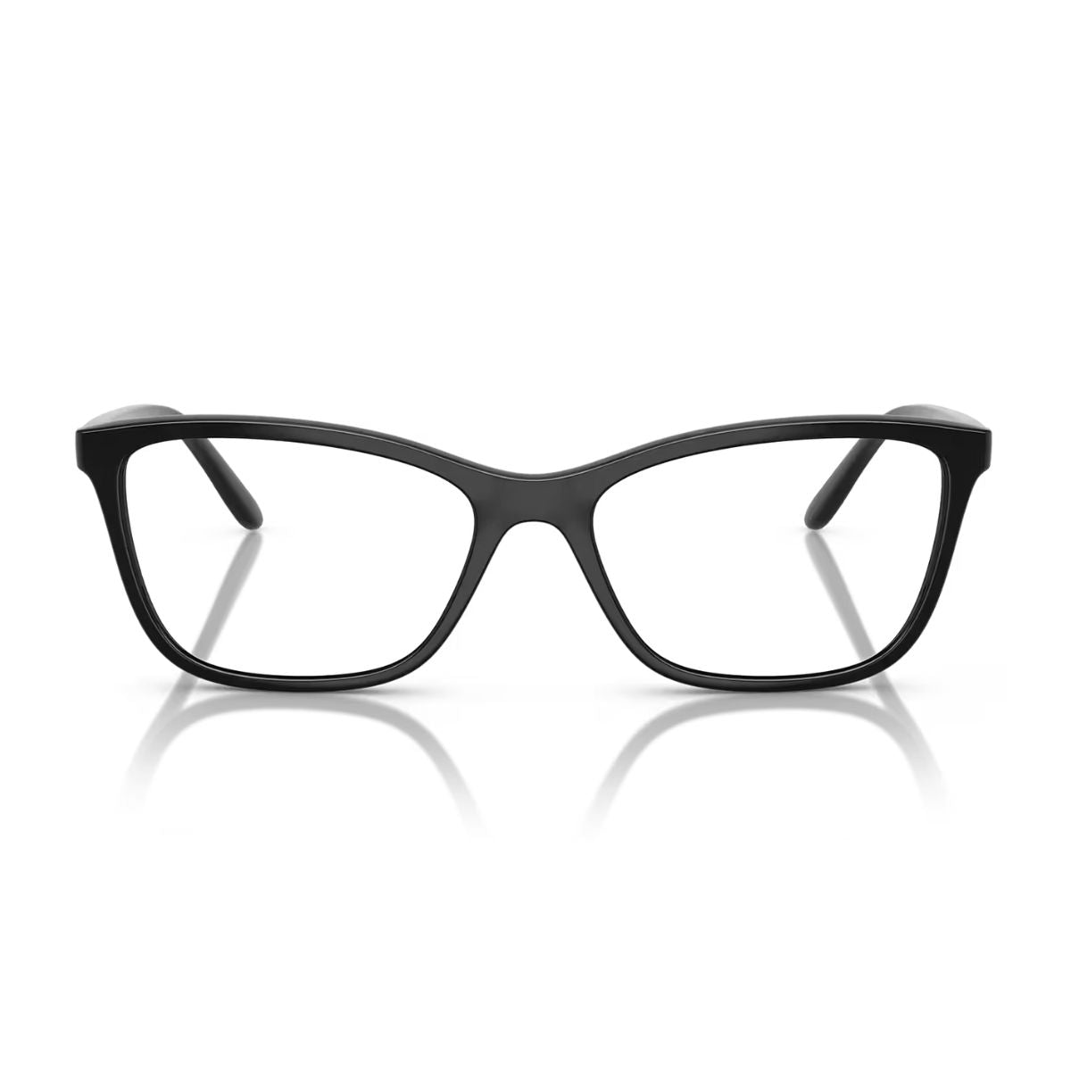 "Vogue 5603 W44 black cat-eye optical frame for women online at Optorium."
