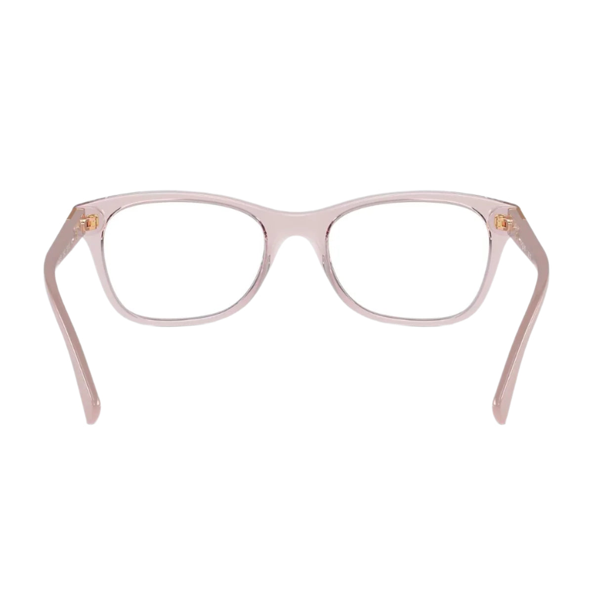 Transparent pink Vogue VO 5424-B 2942 eyeglasses, elegant cat-eye frame for women. Get it online at Optorium.





