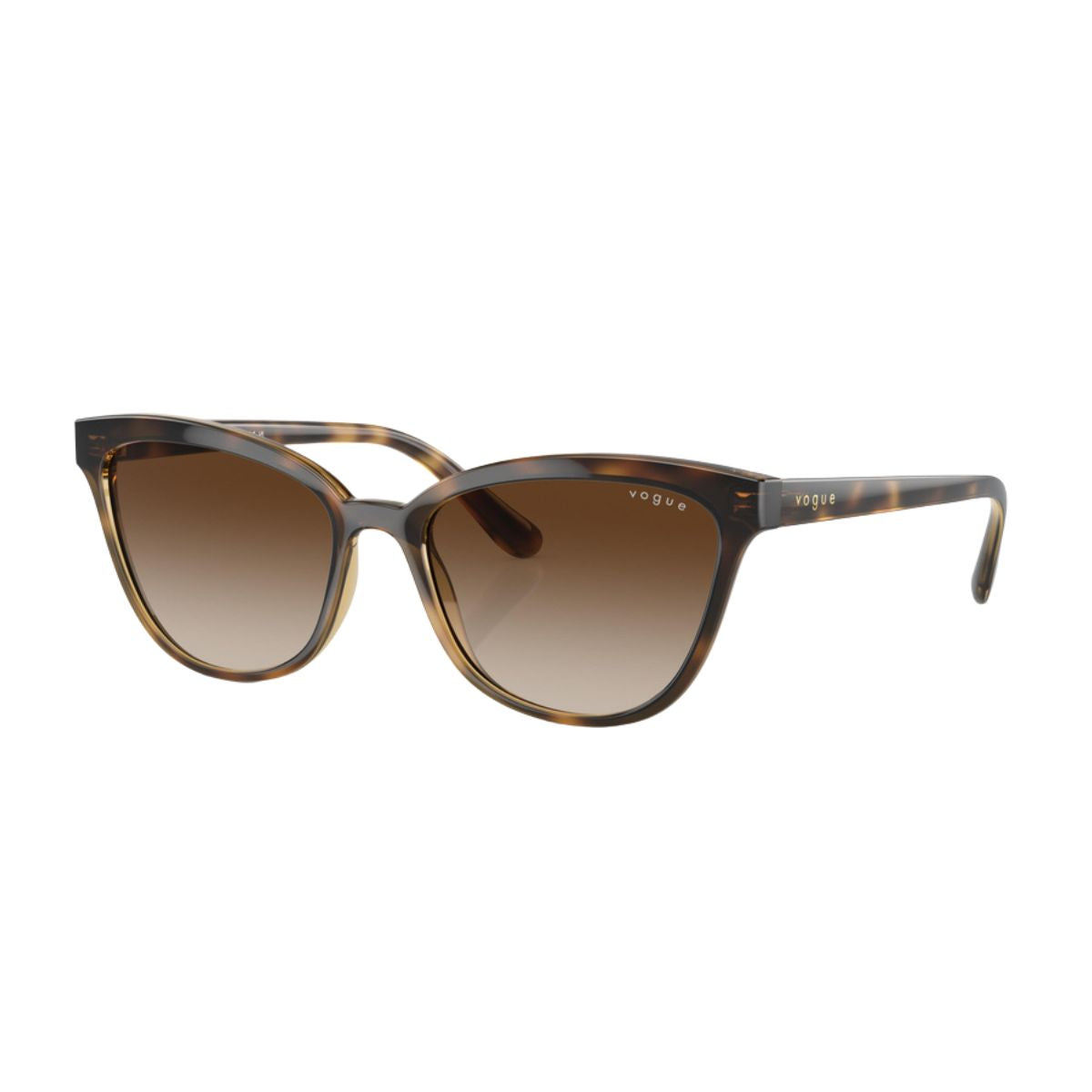 "Stylish brown Vogue 5496 W65613 women's shades for elegance and comfort, online at Optorium."
