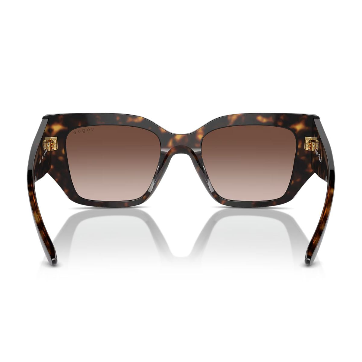 "Vogue 5583-S W65613 women's sunglasses with chic cat-eye shape and brown gradient lenses online at Optorium."





