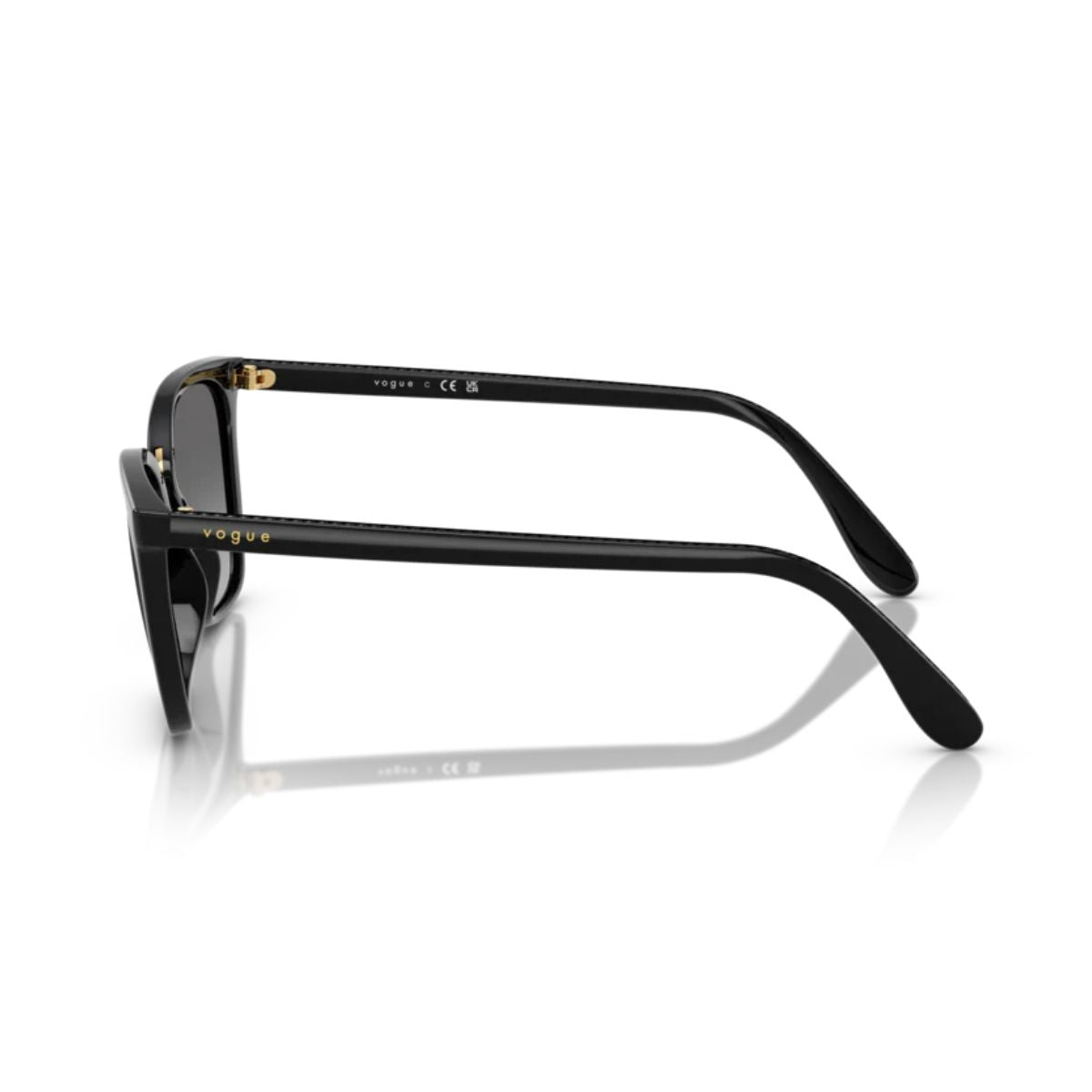 "Elegant Vogue 5597-SI W44/11 eyewear with grey gradient lenses online at Optorium."
