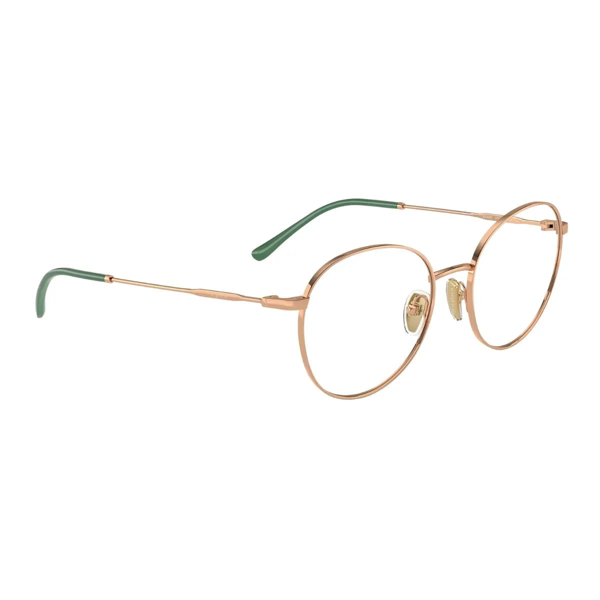 Vogue Frame VO 4280 5152 Rose Gold eyeglasses Vogue, round shape frames for women, premium Vogue eyewear for women, top Vogue frames women collection in India – Optorium.