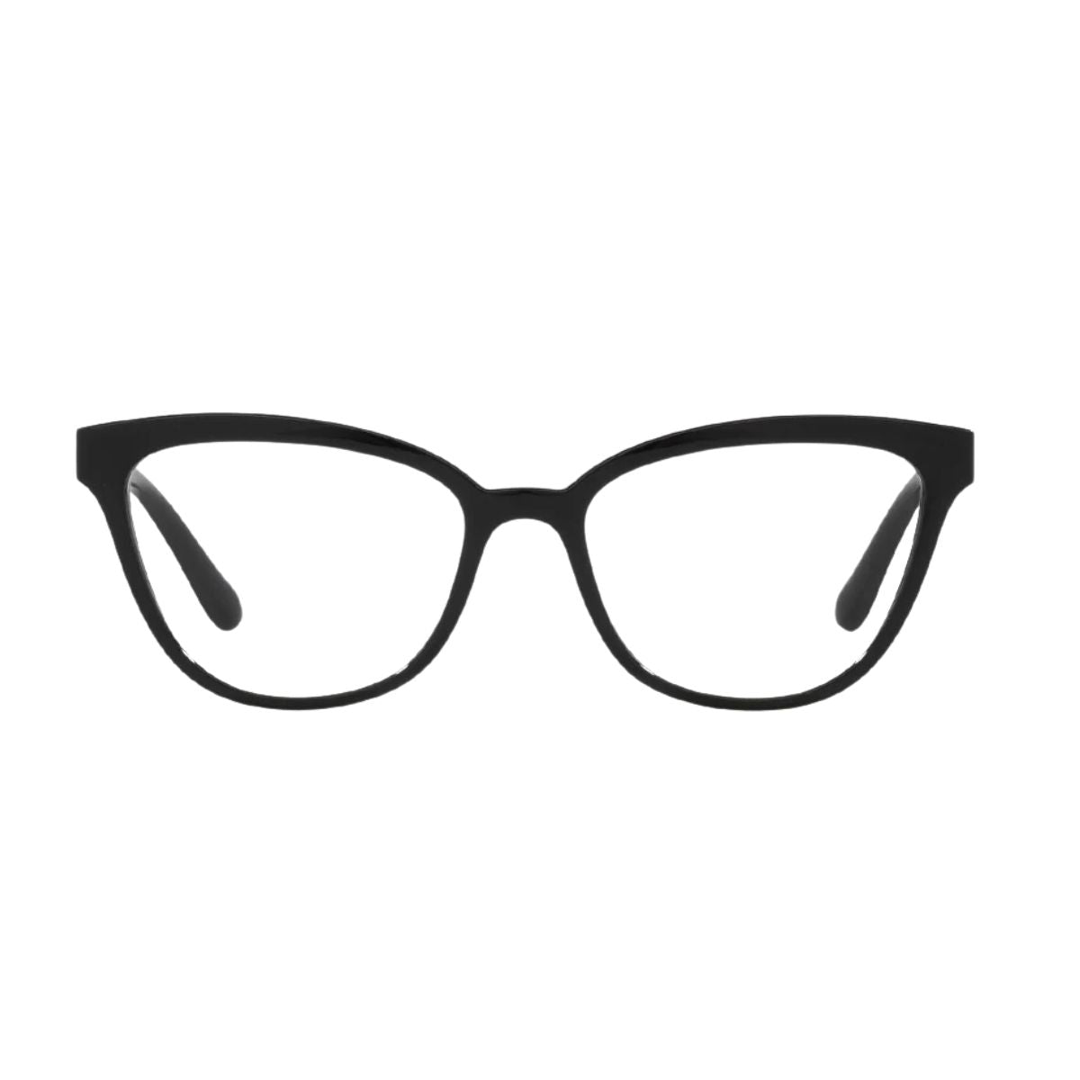 "Vogue Frame VO5495-I W44 for women in black, stylish cat-eye optical frame, lightweight and comfortable, available online at Optorium, Hyderabad, India."
