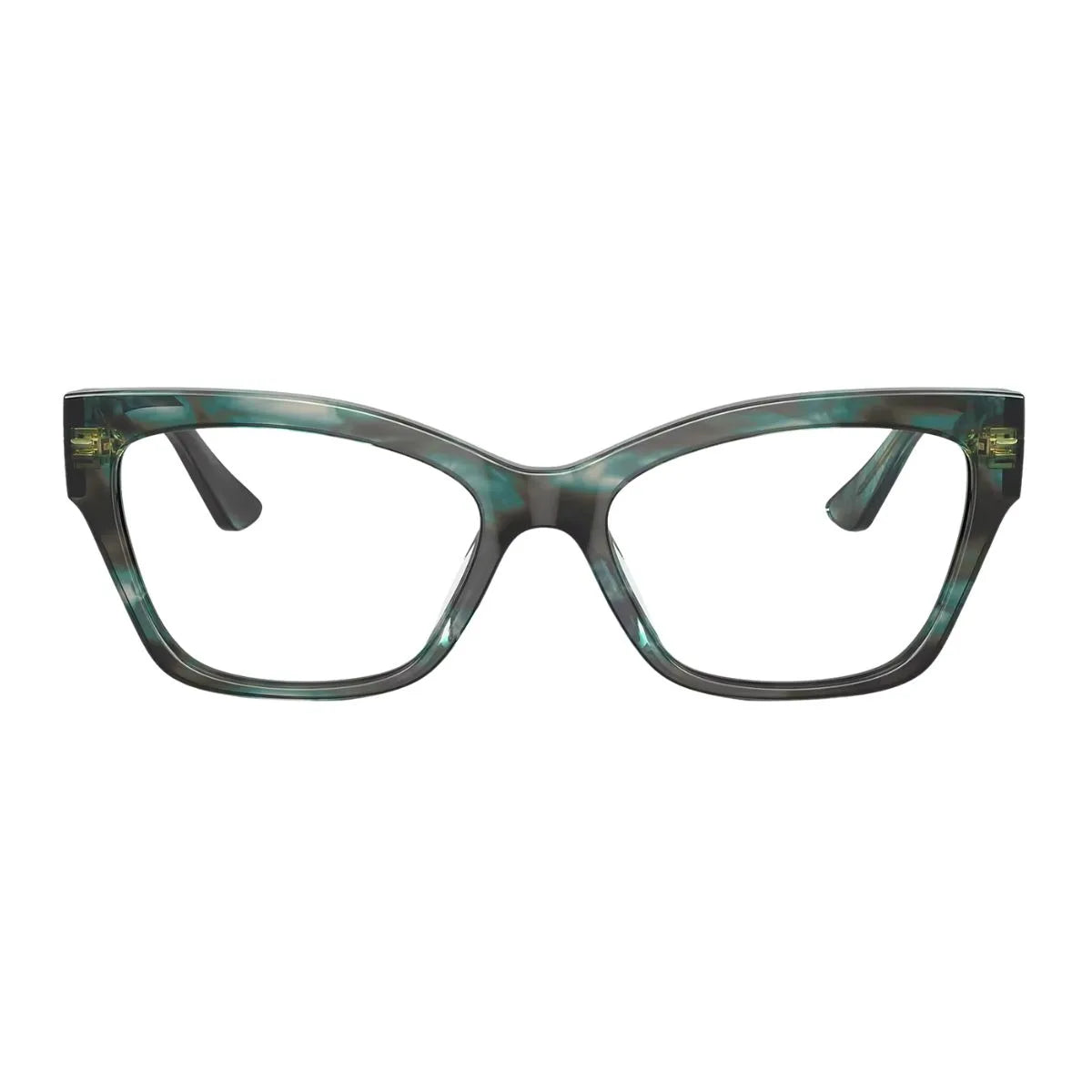 Shop Vogue Frame VO5523 3088 glasses Vogue in Green Havana color, stylish cat eye Vogue frames for women, Vogue ladies glasses, Vogue eyewear for women, top Vogue frames in India – Optorium.