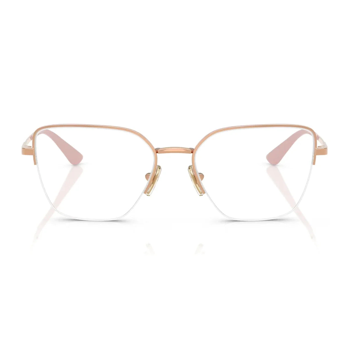 Vogue optical glasses VO 4331 5207 Gold half-frame cateye eyeglasses for women
