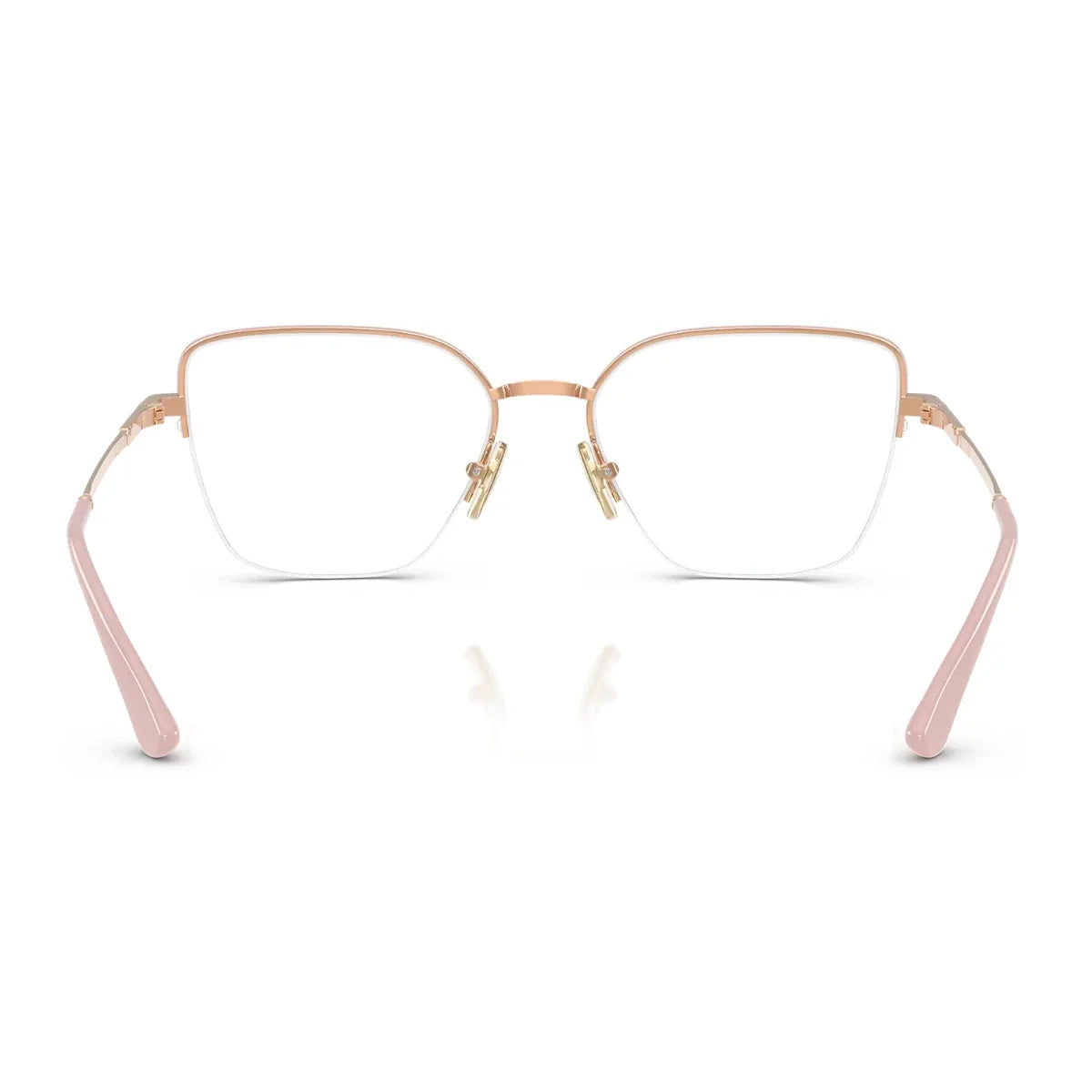 Vogue VO 4331 5207 Gold half-frame cateye optical frames – Elegant and lightweight women’s eyeglasses at Optorium