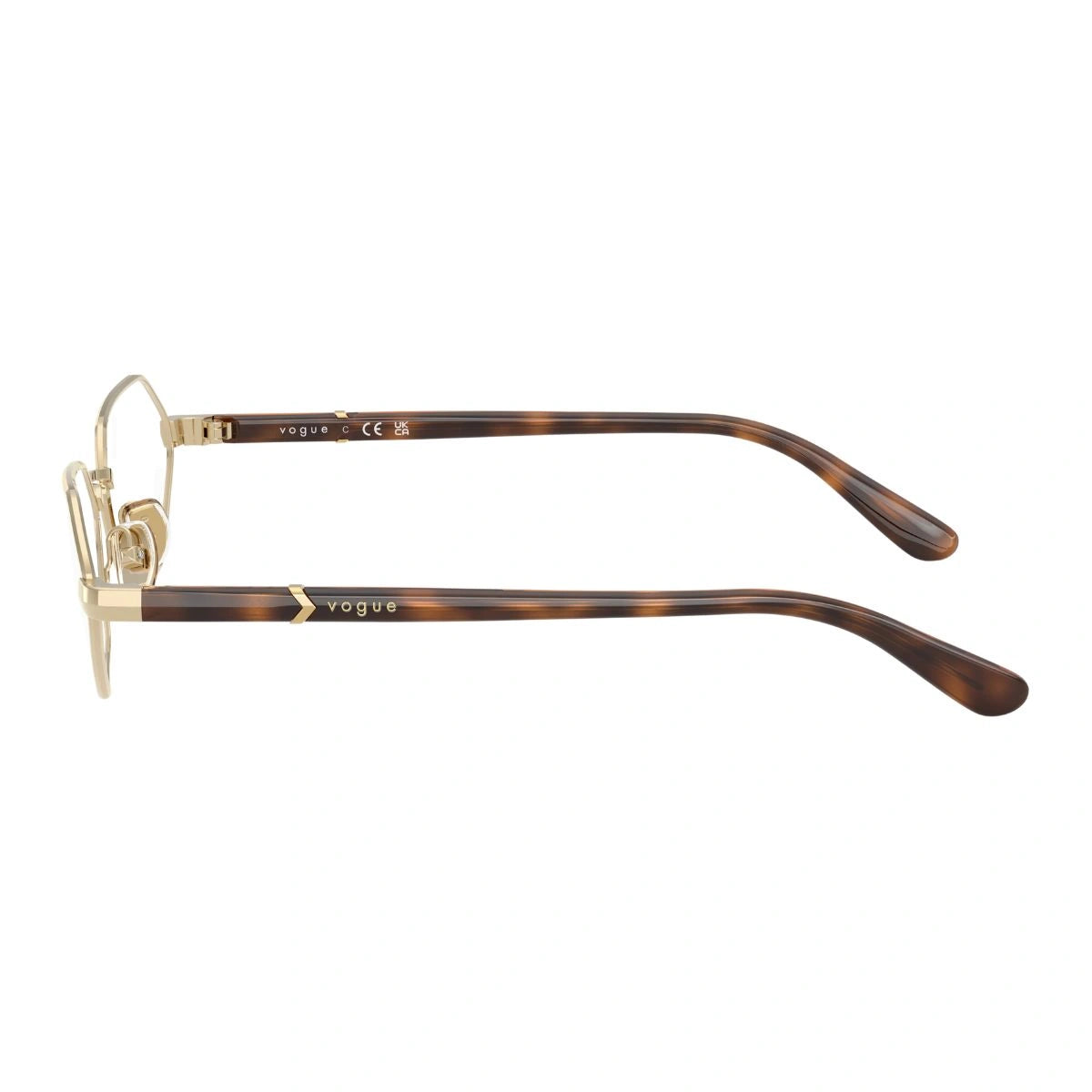 Vogue gold colour optical frame stylish designer eyewear VO 4350 848 at Optorium