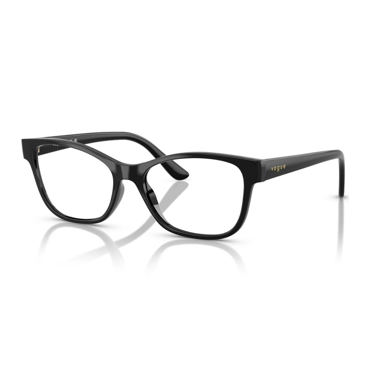Authentic vogue frames for women VO5646-I W44 black cat-eye frame available at Optorium