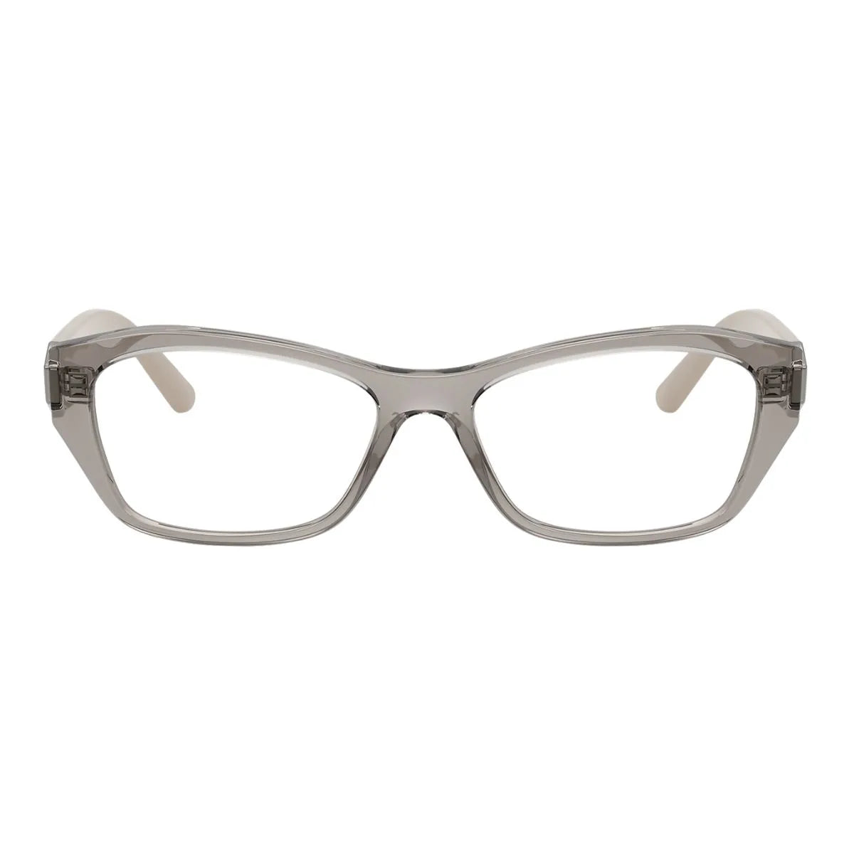 Stylish Vogue Frame VO 5676 2726 in Transparent Grey color, cat eye shape Vogue optical frames for women, trendy Vogue eyewear & eyeglasses India at Optorium.