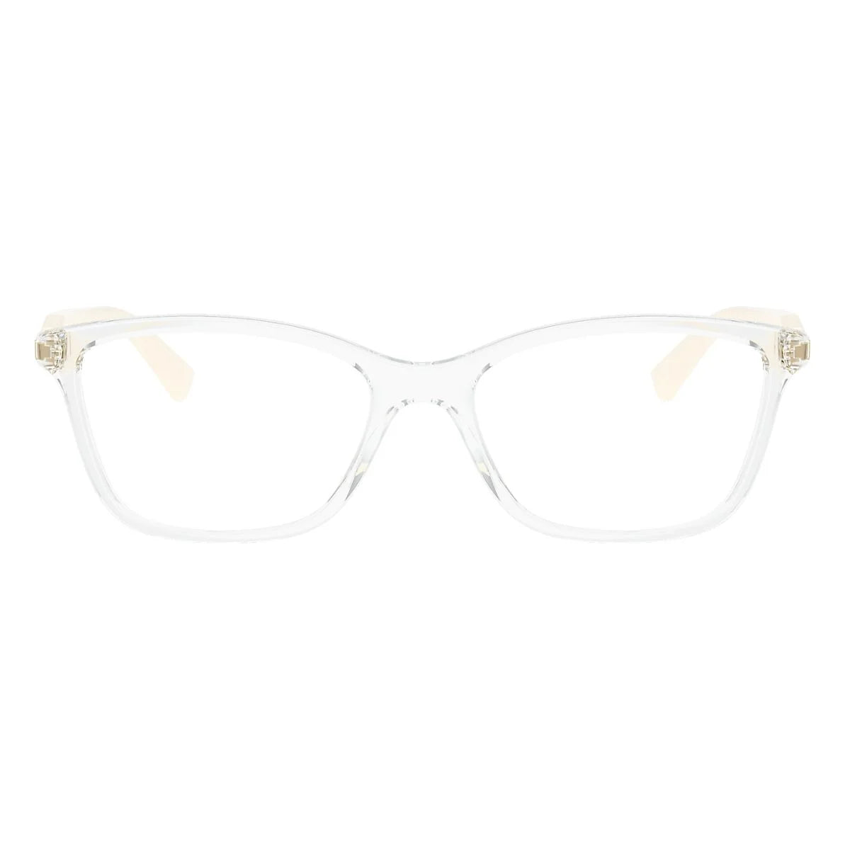 Discover Vogue Frame VO 5680-B W745 Transparent rectangular glasses, premium Vogue eyeglasses frames, stylish Vogue optical frames perfect for daily wear at Optorium India.