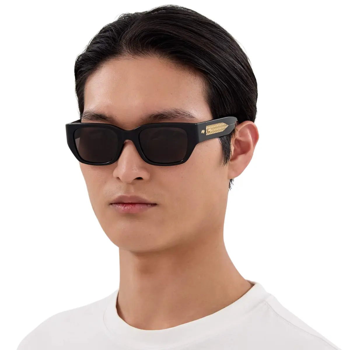 Bottega Veneta BV1401SA 001 black acetate eyewear at Optorium India