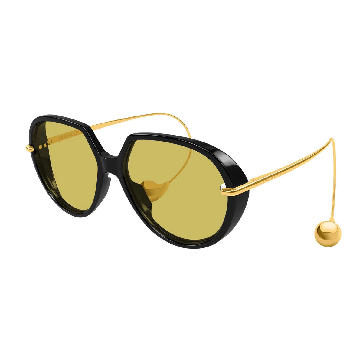 Explore Bottega Veneta BV1436S 001 oversized designer sunglasses