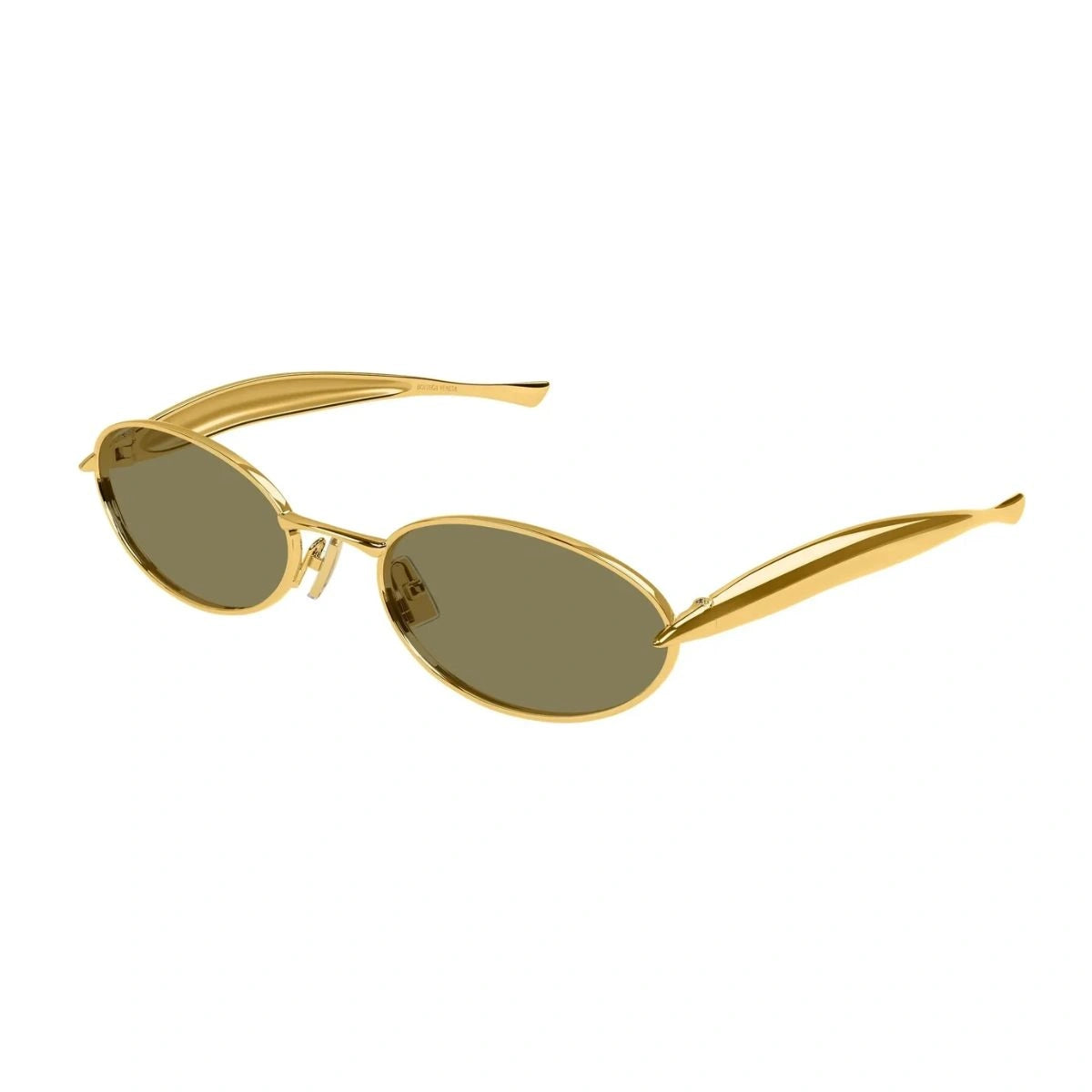 Shop BV1386S 006 unisex designer sunglasses with gold metal frame at Optorium