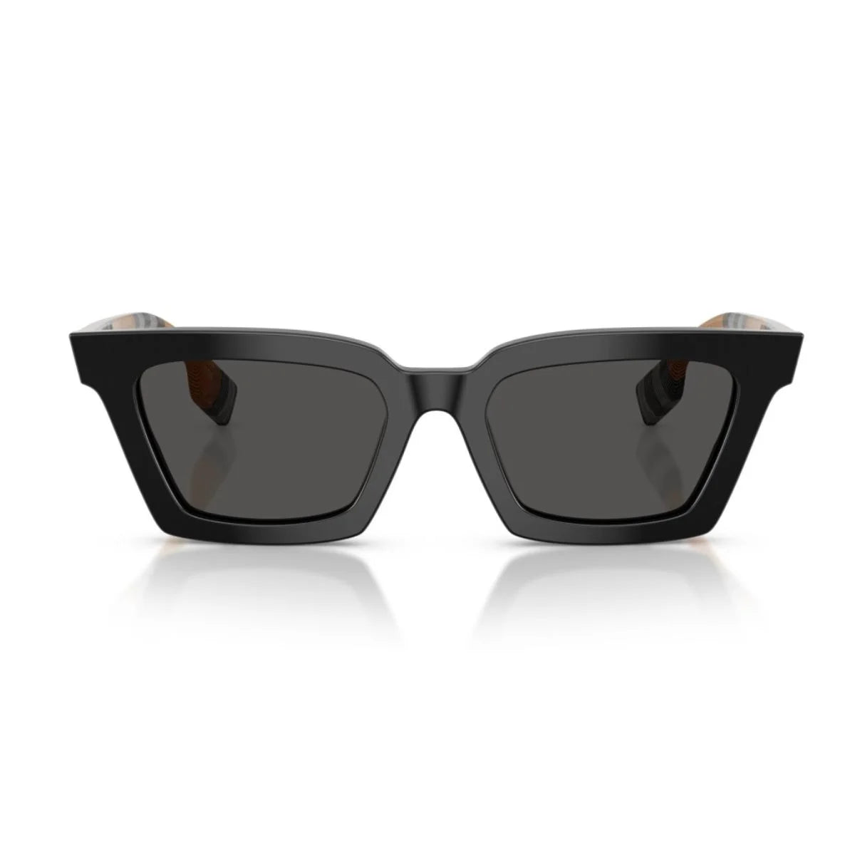 Shop Burberry B 4392-U designer sunglasses with dark grey UV-protection lenses