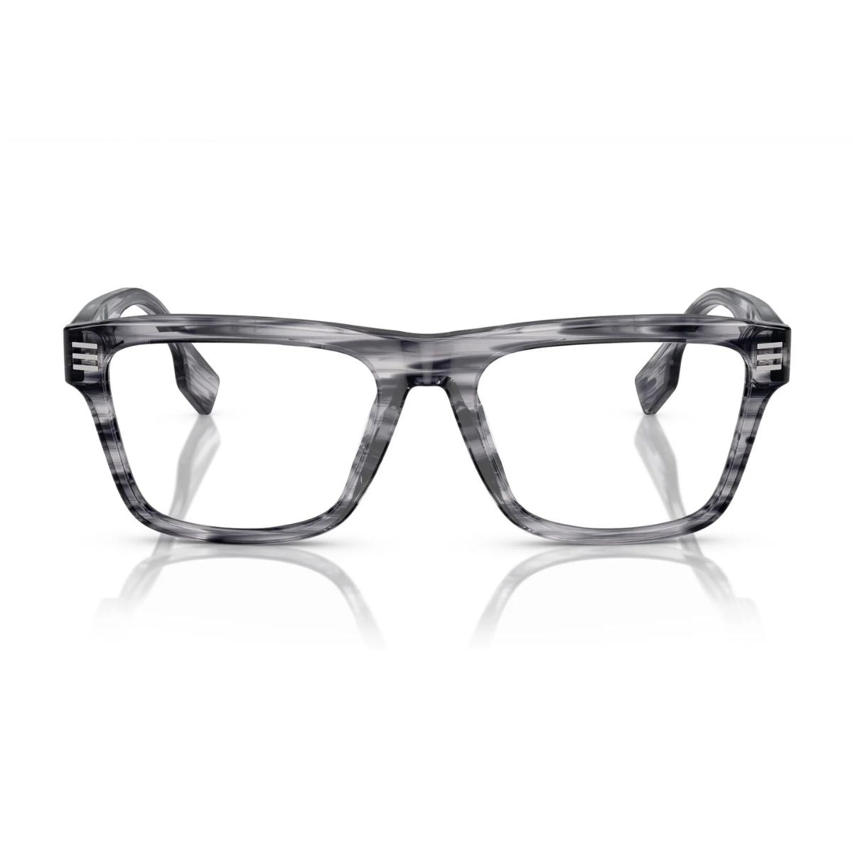 "Burberry B2387 4097 square optical glasses for men, stylish design | Optorium"