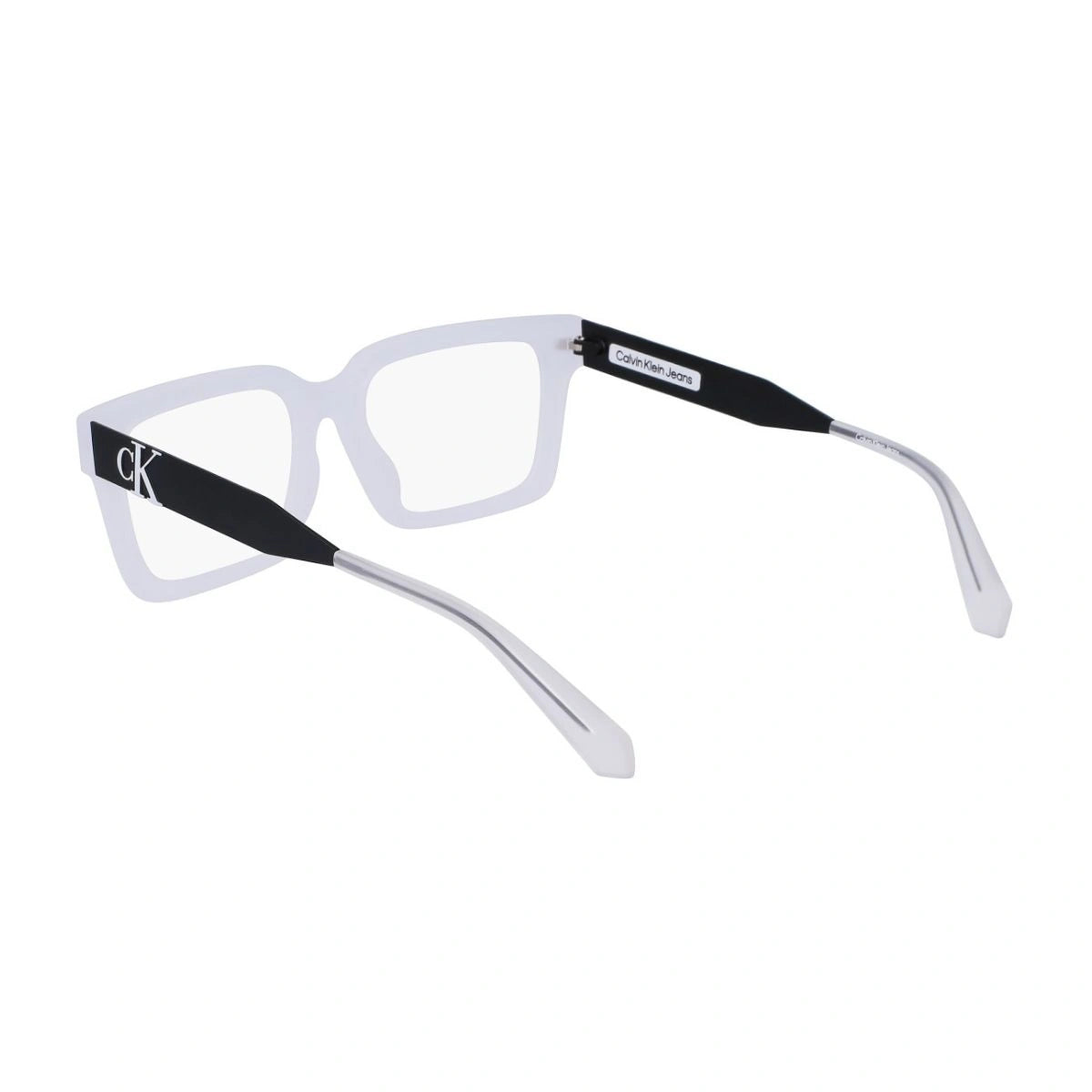 Modern Calvin Klein Jeans transparent optical spectacles frame
