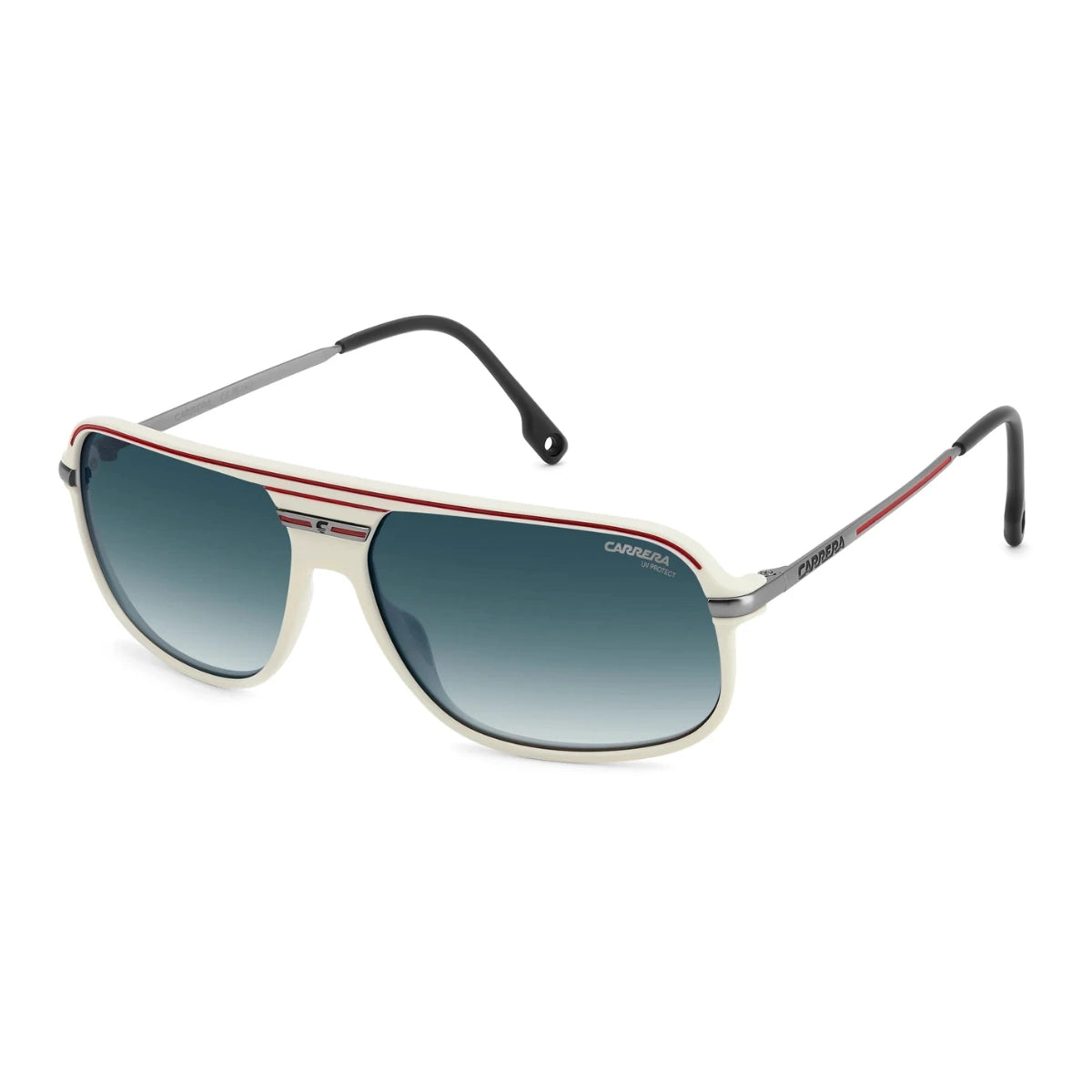 Carrera sporty eyewear with blue gradient UV protection lenses