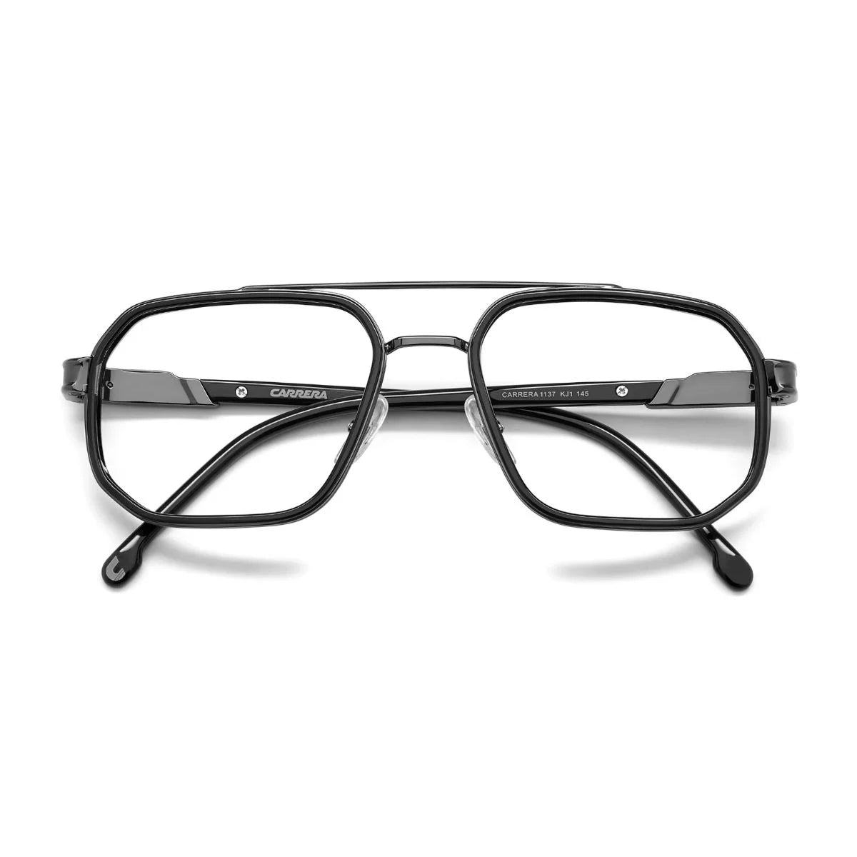 Carrera 1137 KJ1 men’s eyeglasses with adjustable nose pads and hinges