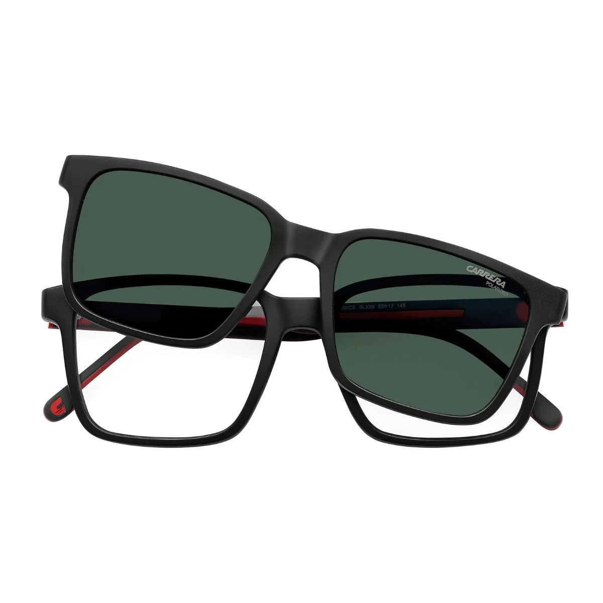Carrera CA 8069/CS BLX99 black frames with rubberized temple details