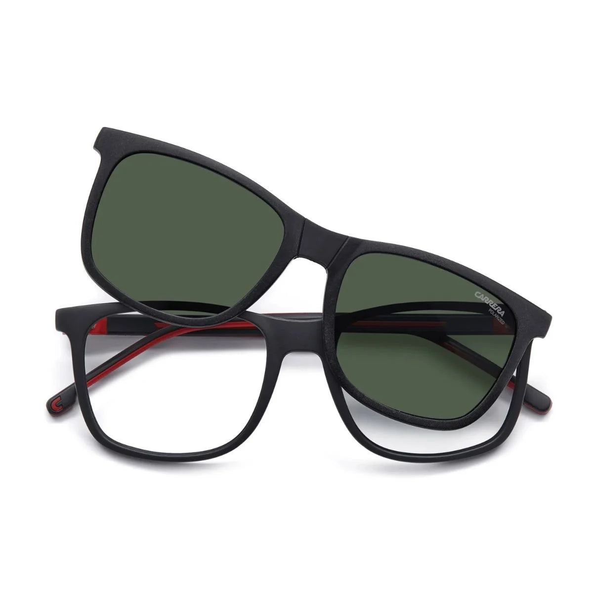 Dynamic Carrera CA 8918/C BLX optical glasses with red temple details