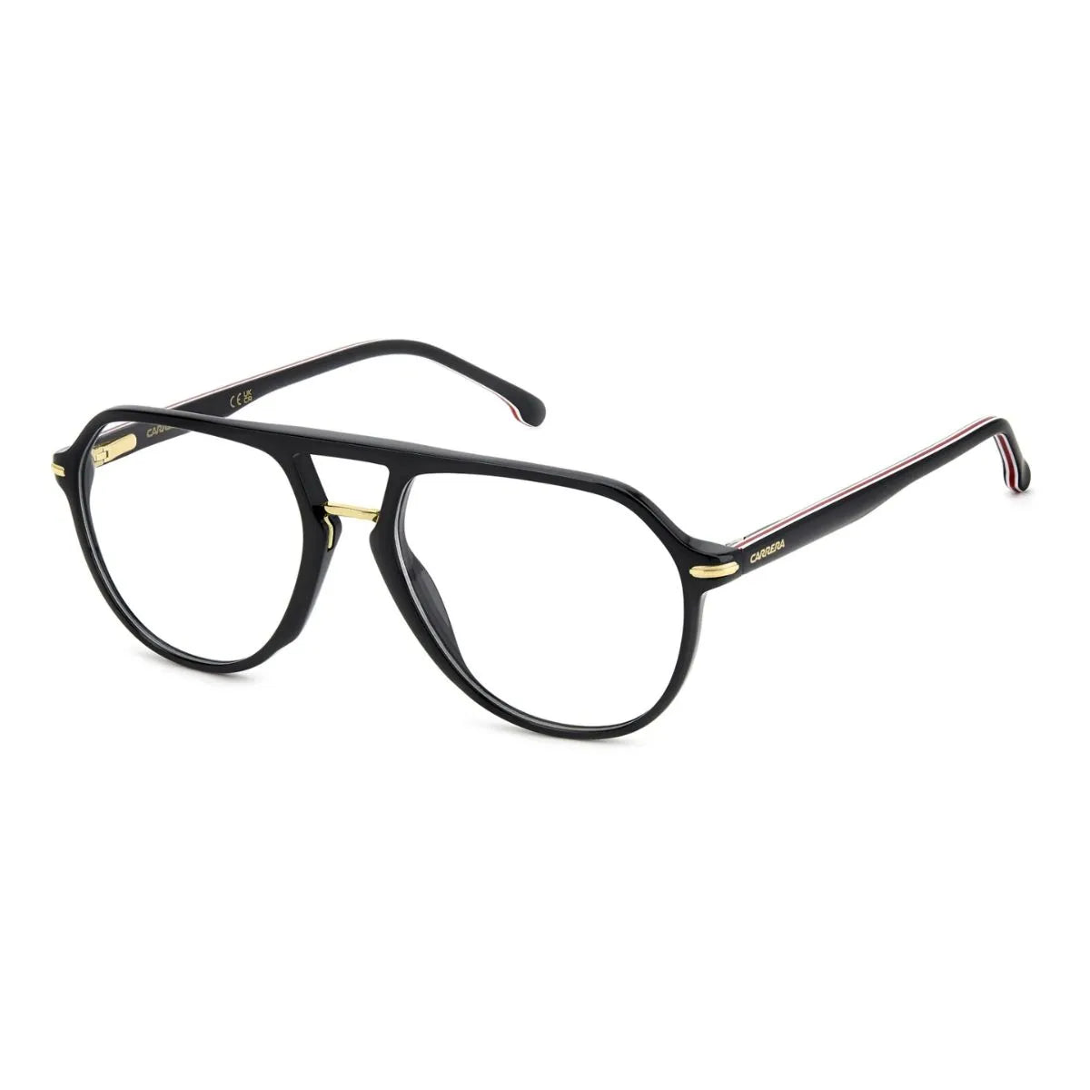 Carrera eyeglasses for men 345 2M2 Black colour acetate full frame | Optorium India