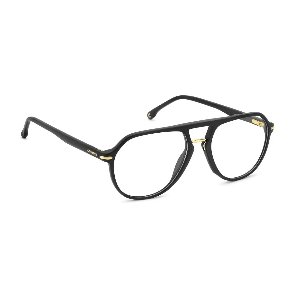 Premium Carrera 345 I46 optical frames with signature fin temples