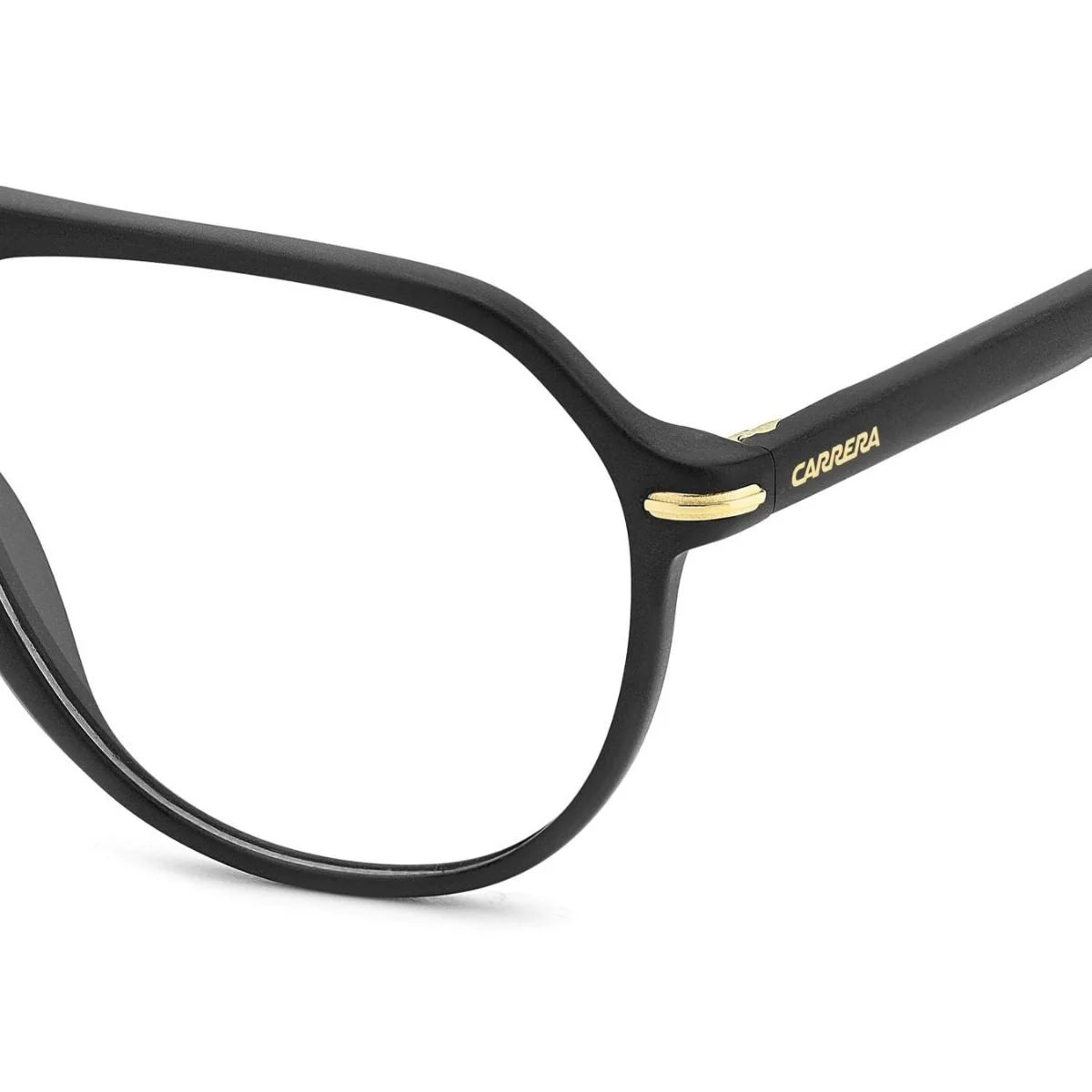 Authentic Carrera 345 I46 prescription frames for men in black gold