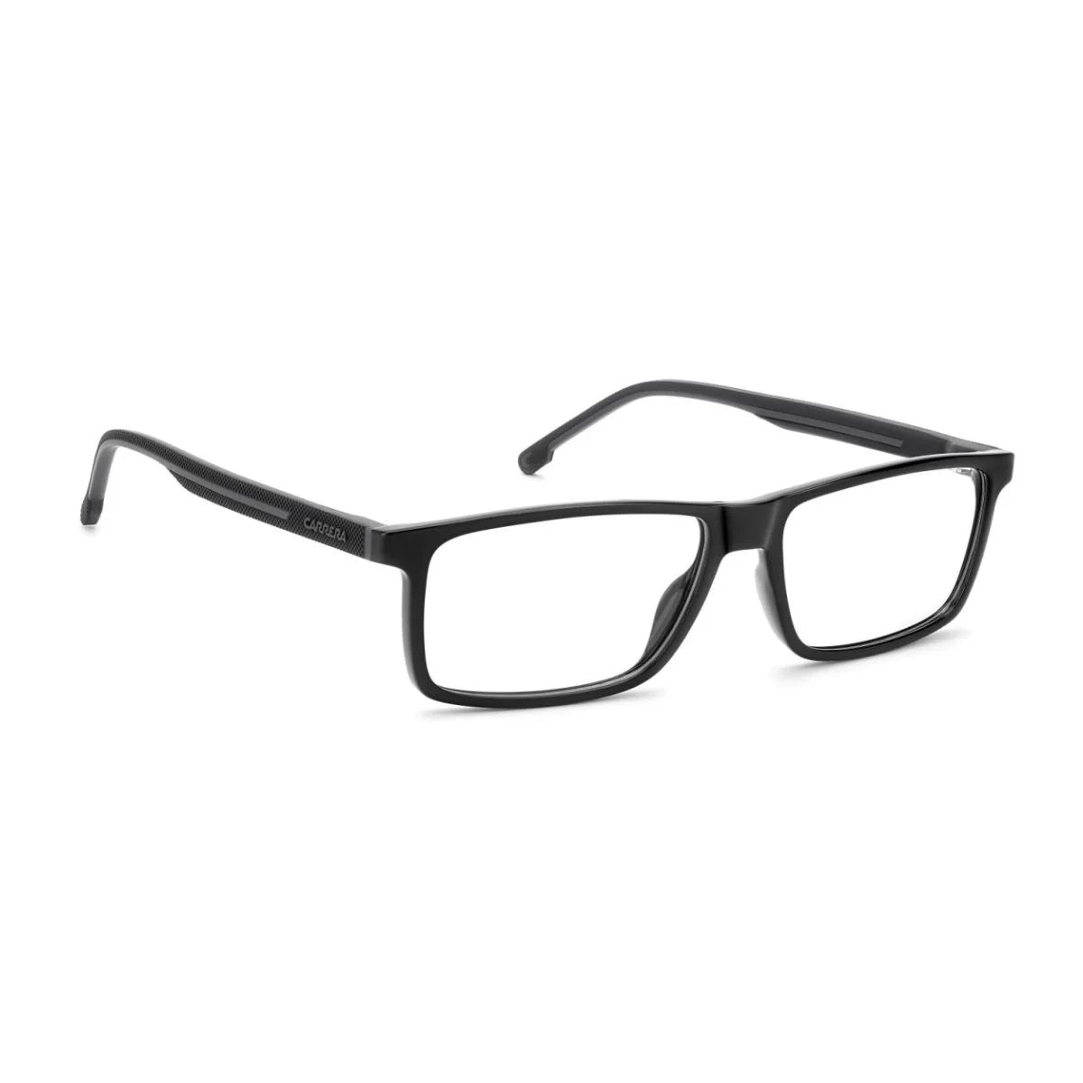 Premium Carrera 8929 807 black designer frames with full-rim styling