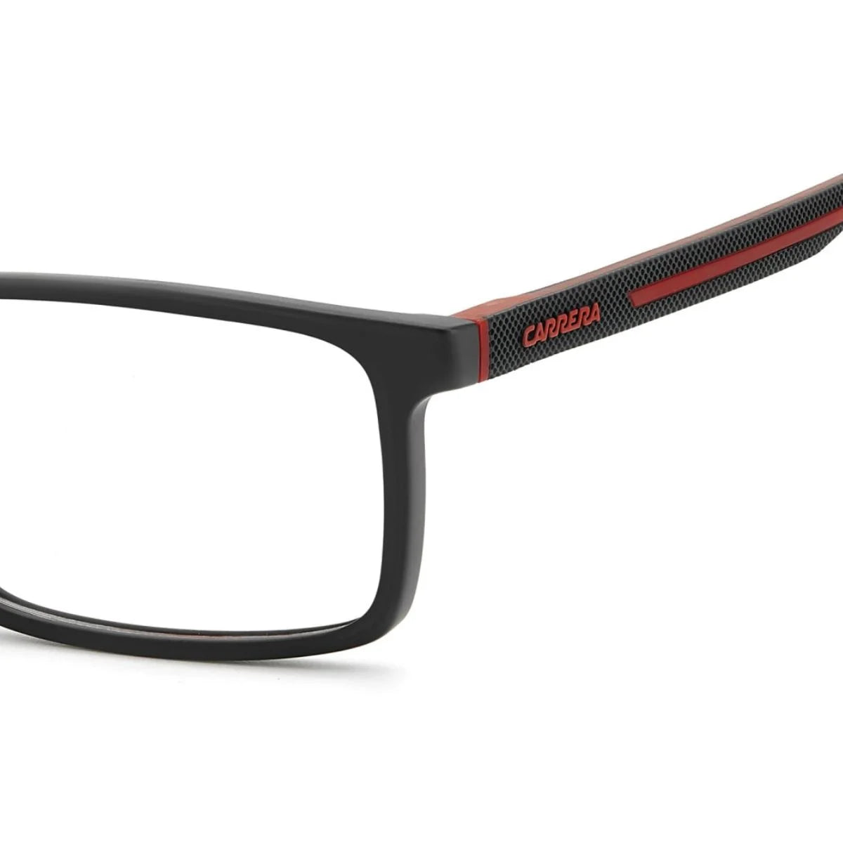 Modern Carrera 8929 BLX men’s rectangle eyeglasses with full-rim design