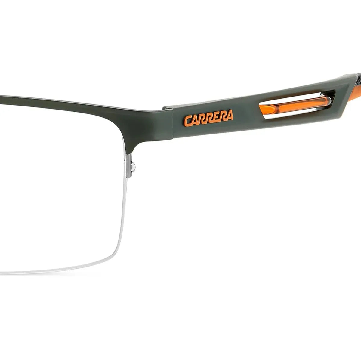 Carrera men's half rim prescription glasses 8939 MFK in rectangle shape at Optorium India