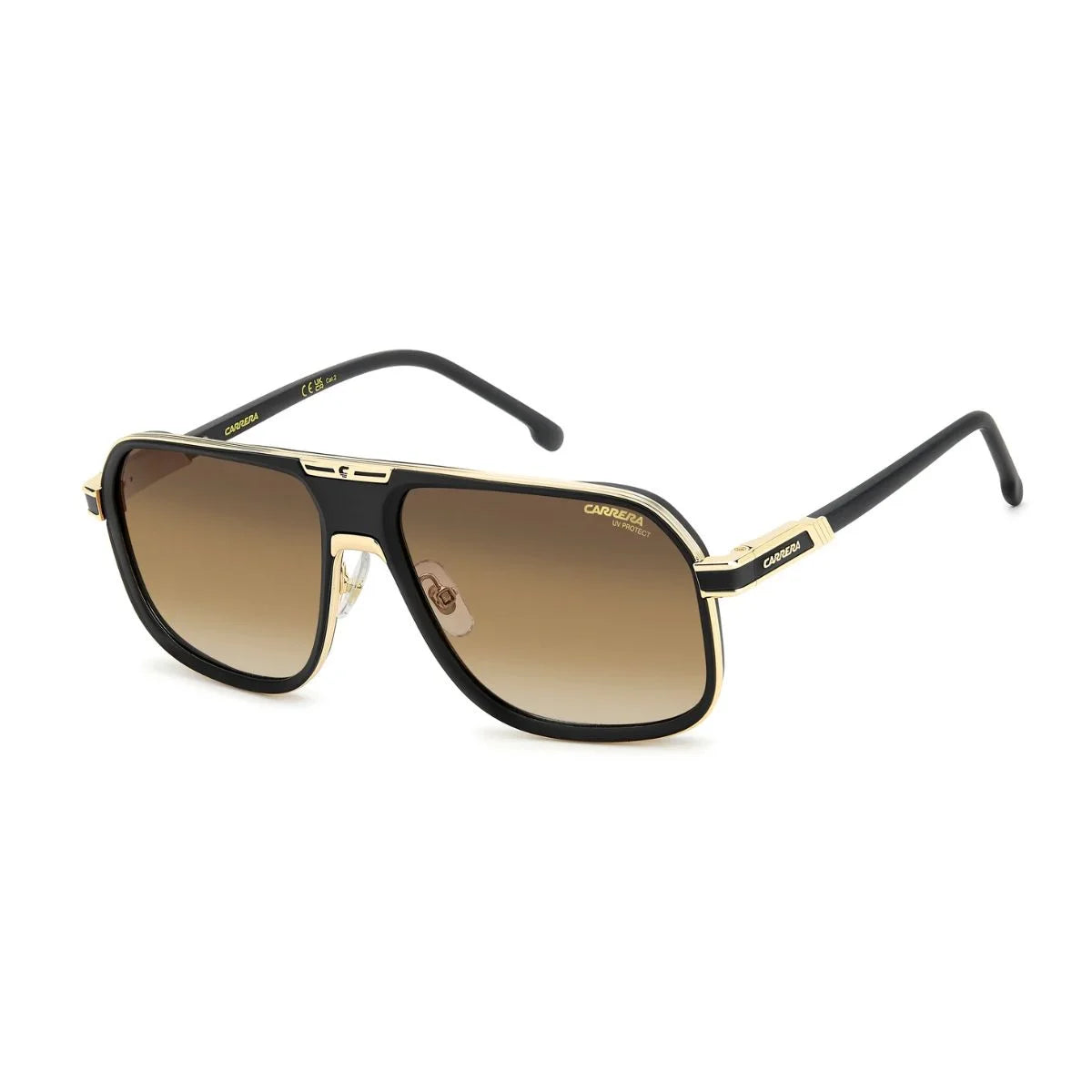 Featuring Carrera 1090/S I46N4 sunglasses with matte black acetate inserts