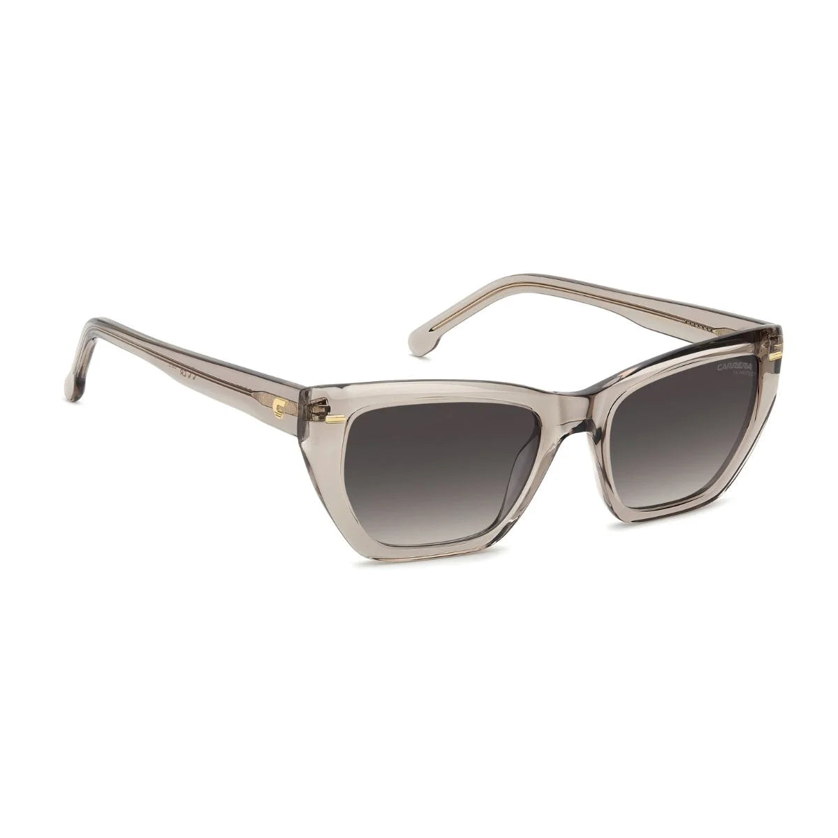 Translucent nude Carrera 3081/S FWM9O sunglasses with Grand Prix temples