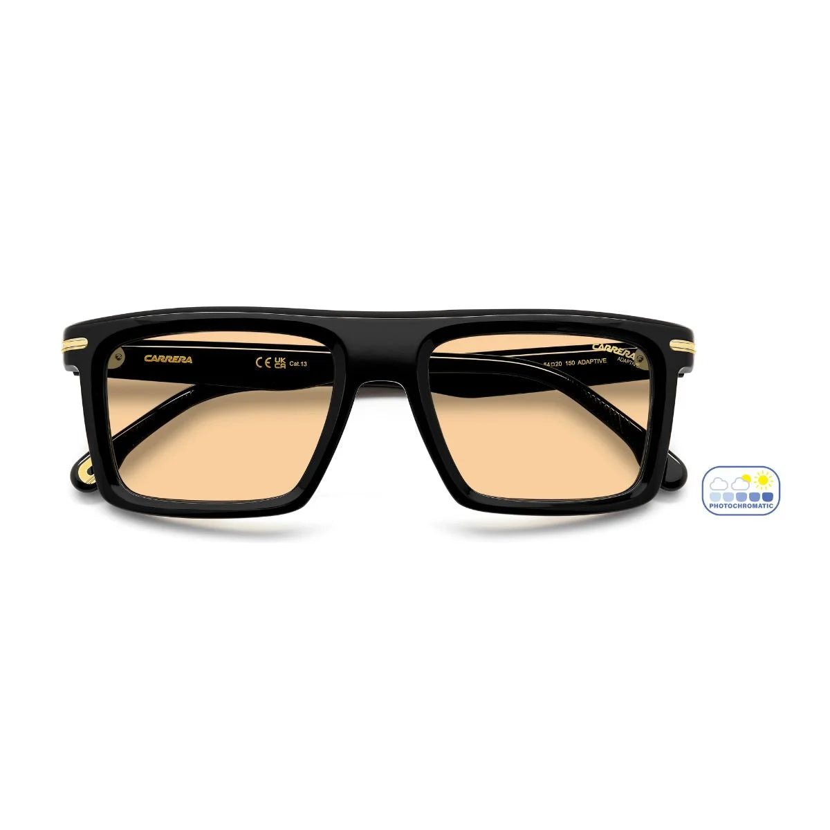 Modern Carrera 364/S 2M2Q6 black acetate sunglasses with UV protection