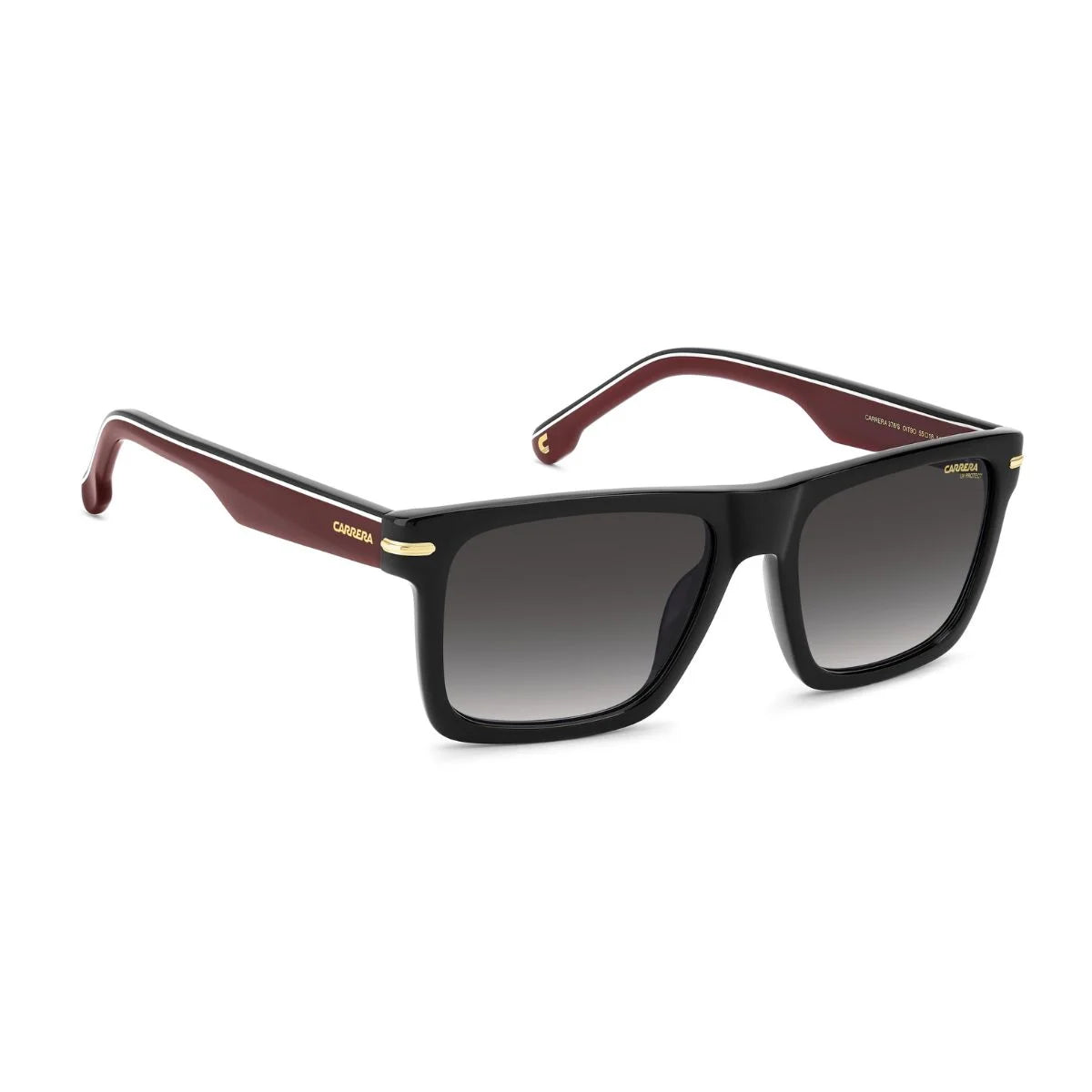 Premium Carrera 378/S OIT9O men’s sunglasses with gold-tone logo temples