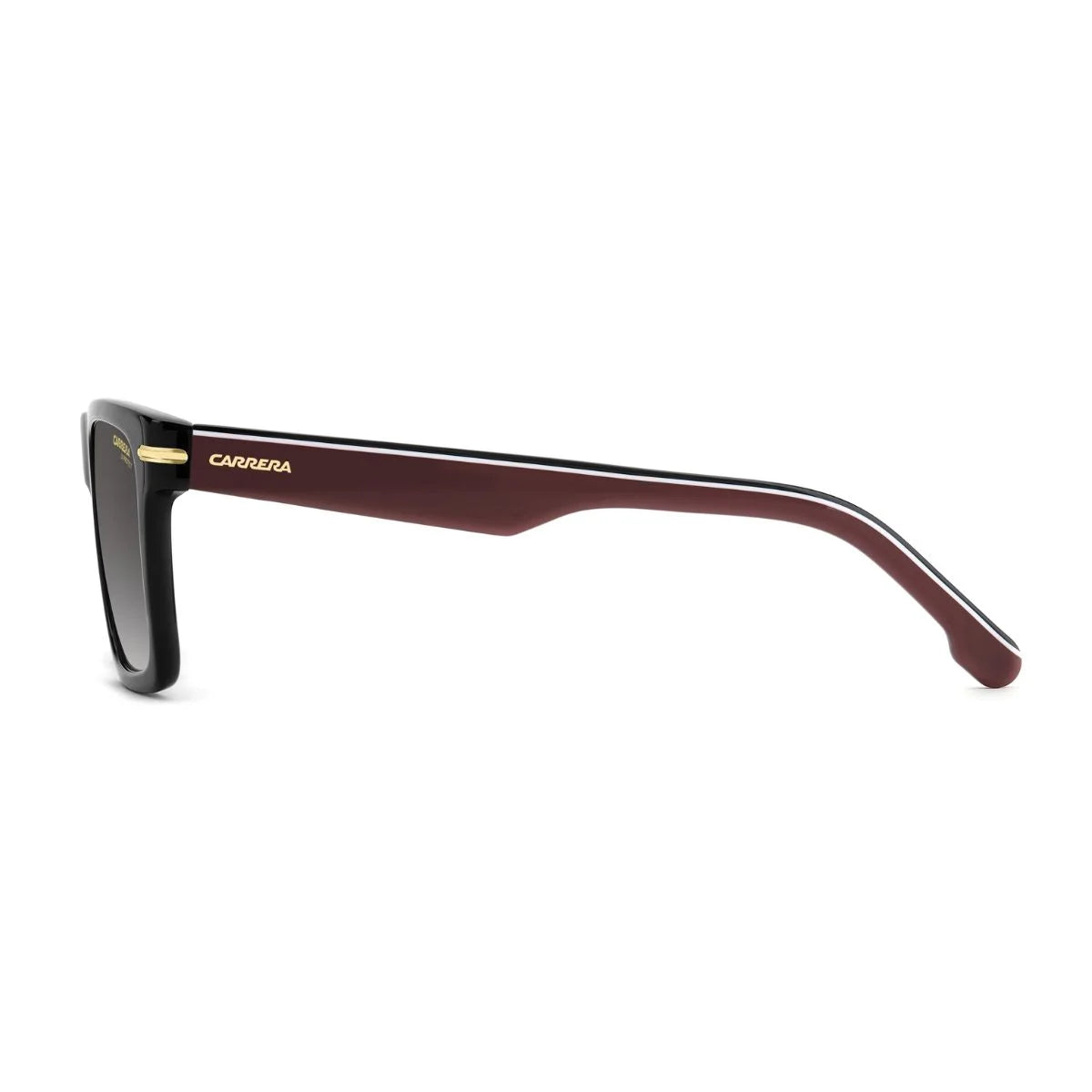 Bold Carrera 378/S OIT9O black acetate sunglasses with red temples