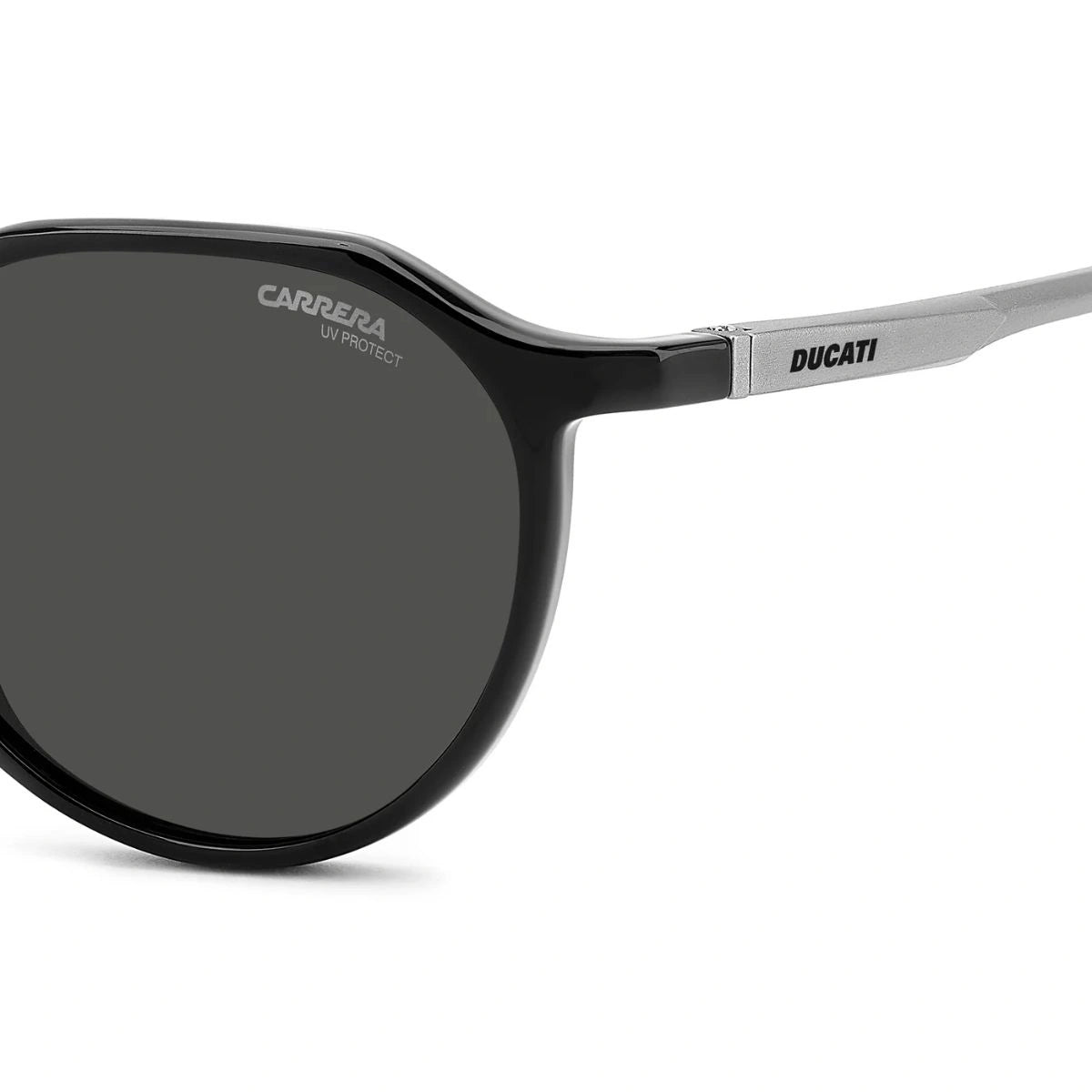 Authentic CARDUC 063S oval sunglasses with grey UV lenses
