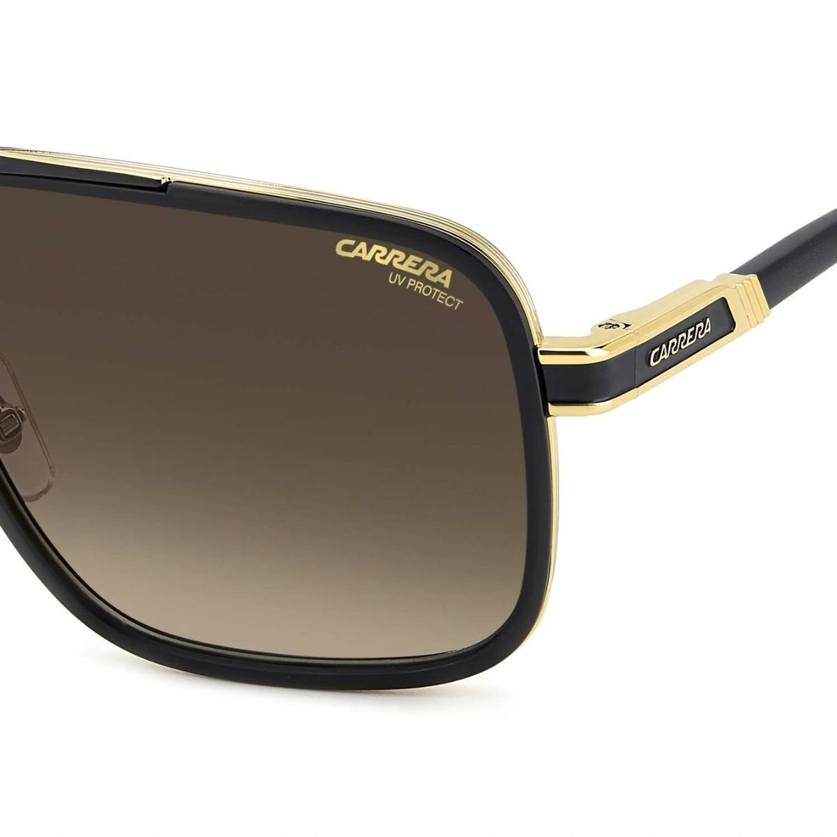 Premium Carrera aviator shades with signature C bridge logo