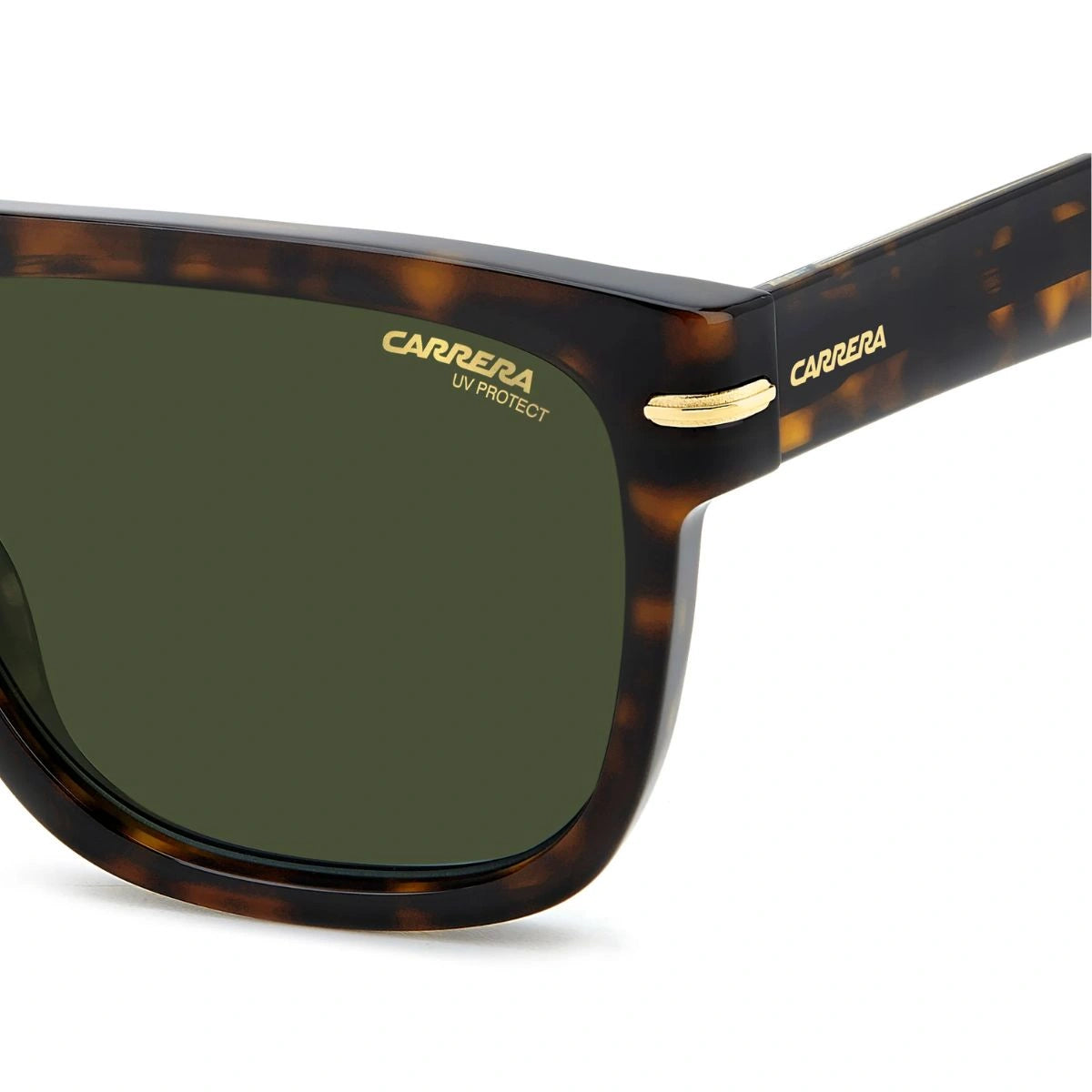 Carrera 340/S men's designer sunglasses in Havana brown acetate
