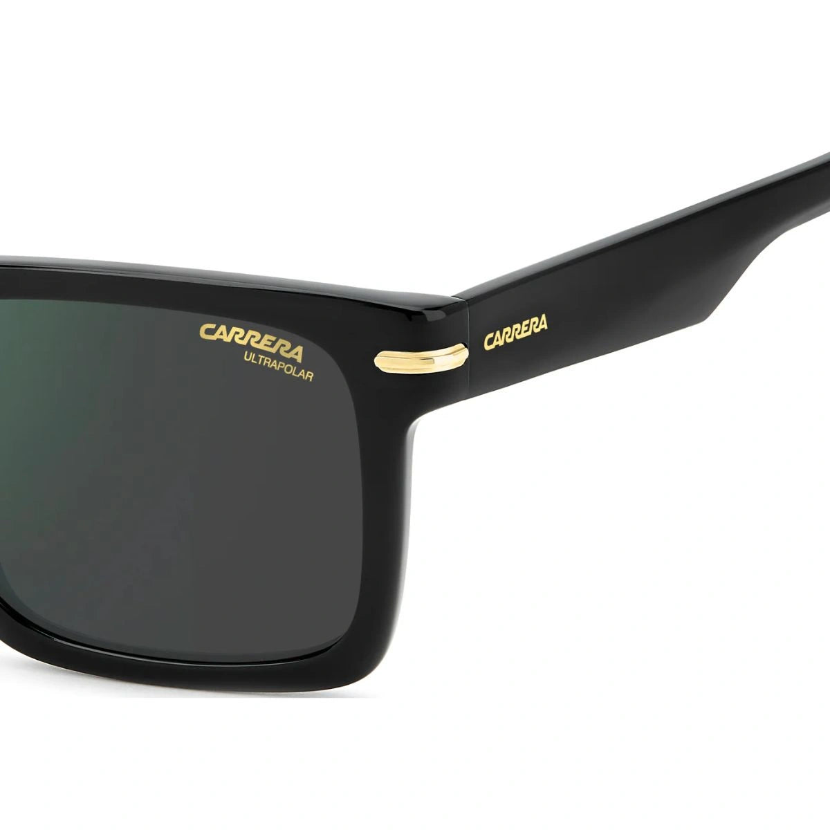 Premium Carrera Square Sunglasses With Logo Temples