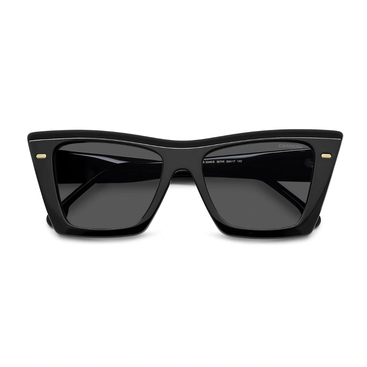 Carrera 3046/S luxury cat-eye goggles with grey UV protection lenses