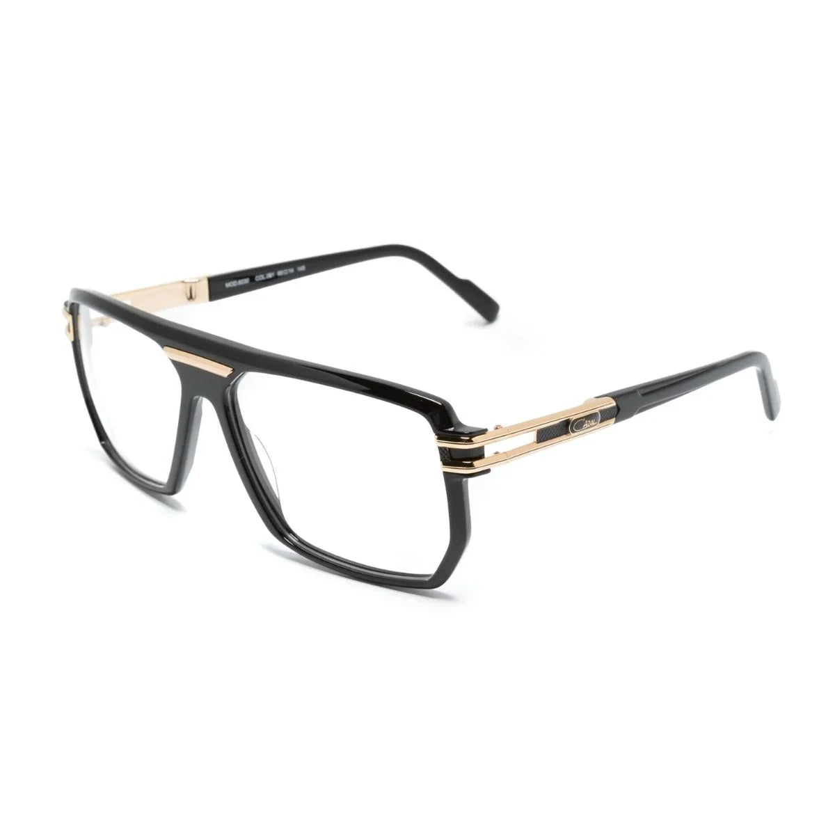 Buy Cazal 6030 001 black acetate geometric pilot optical frames onlin in India 