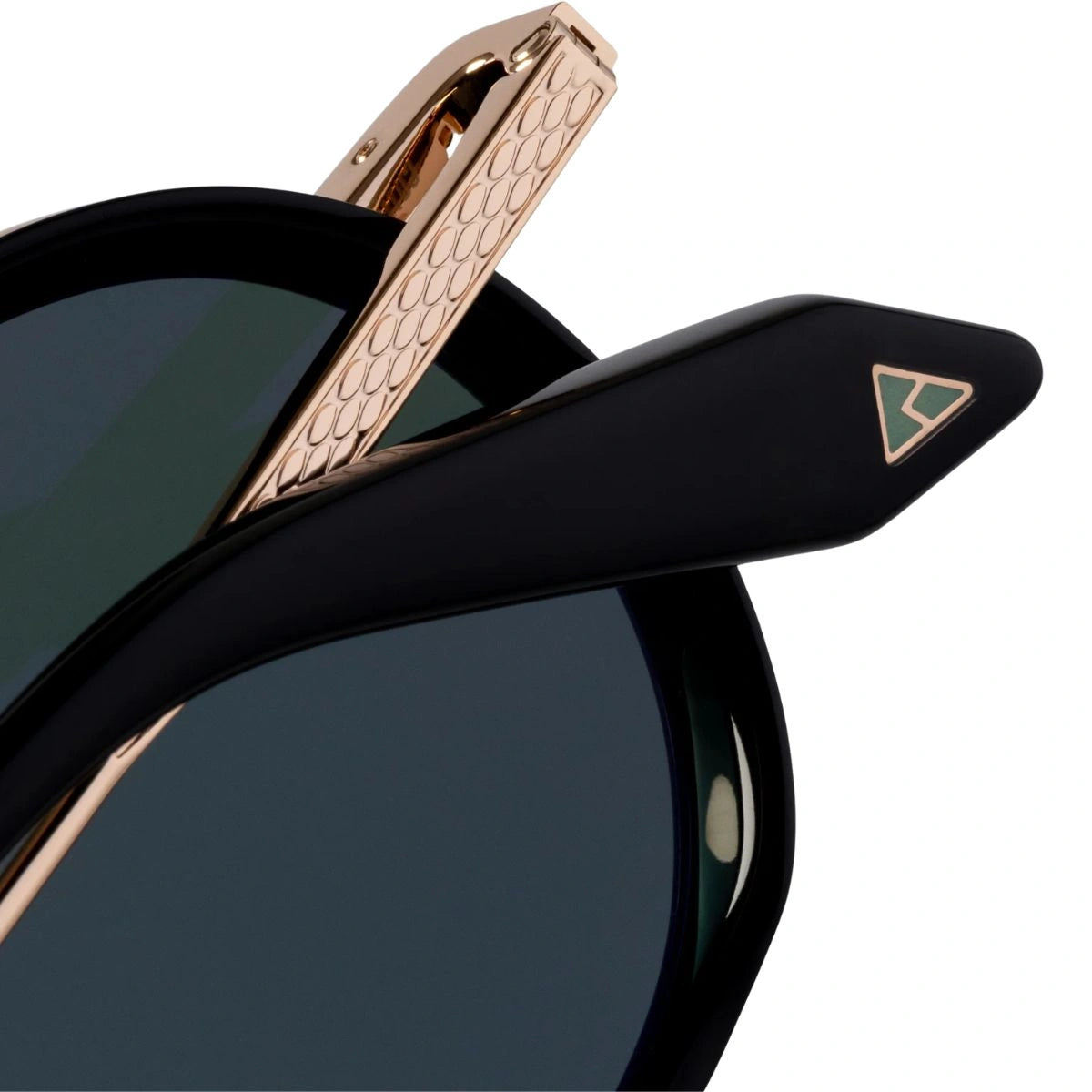 Authentic Cutler & Gross Breitling Titanium Round Sunglasses BRLT 0002