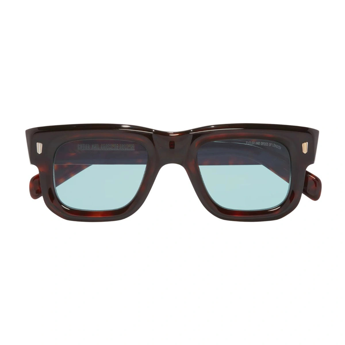 Cutler & Gross 1402 03 Dark Tortoise Square UV Protection Sunglasses