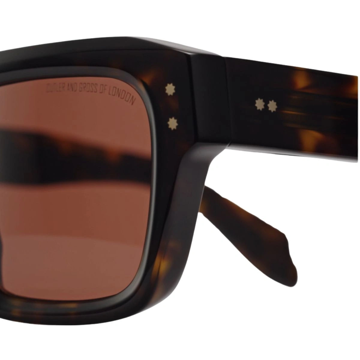 Cutler & Gross Luxury Square Acetate Sunglasses CGSN 1432 02 Unisex