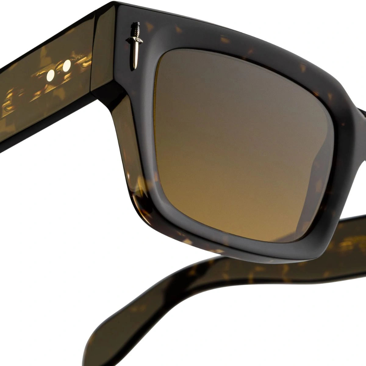 Cutler & Gross The Great Frog Oil Havana Brown Tint Square Goggles