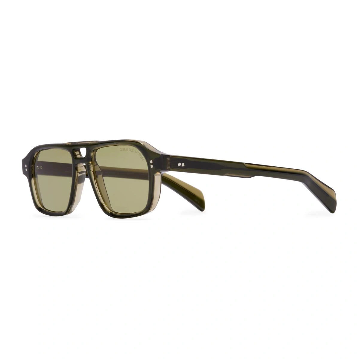 C&G unisex olive full frame shades with olive lenses at Optorium