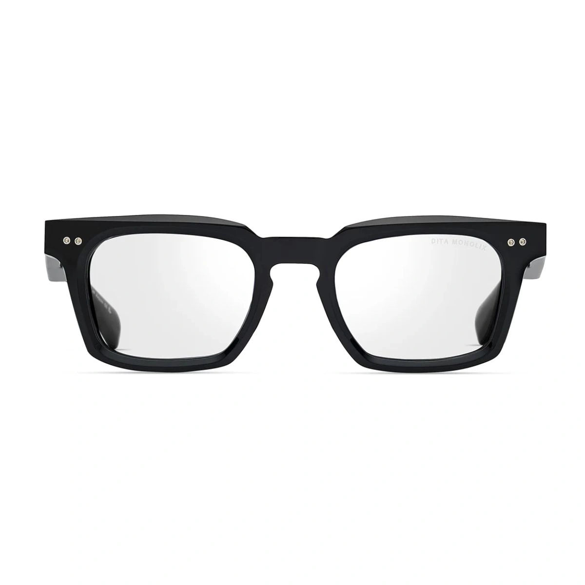 DITA Monolix DTX750-A-01 Black Square Japanese Acetate Optical Frame for Men