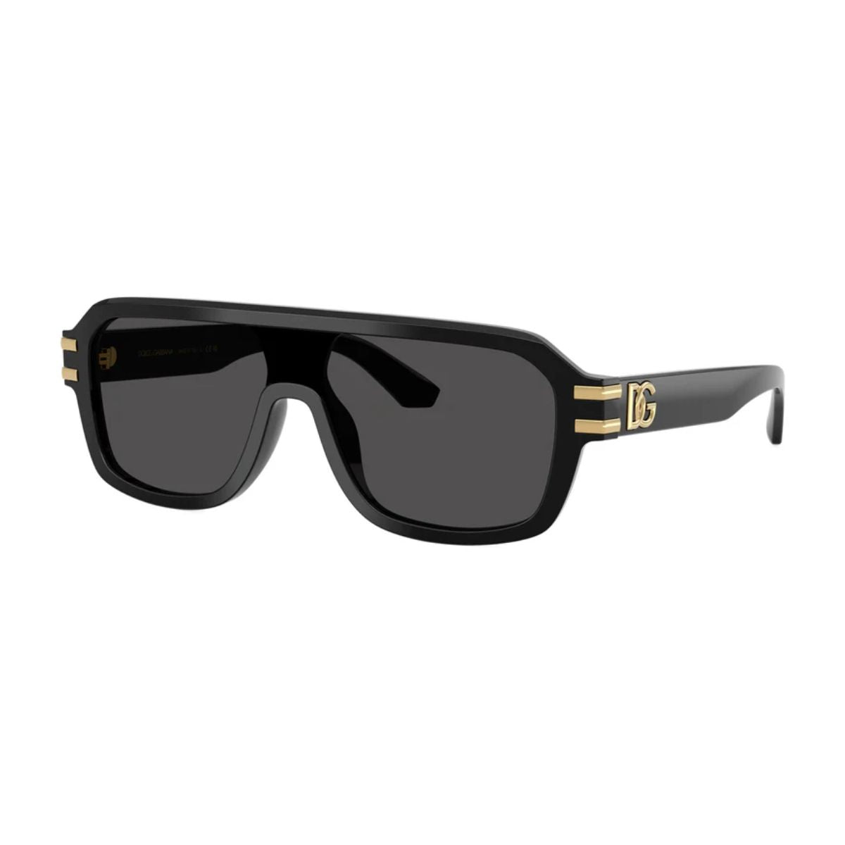 Luxury Dolce Gabbana black sunglasses DG4507 for men, combining designer style with 100% UV protection, ideal for fashion-forward eyewear lovers – optorium.