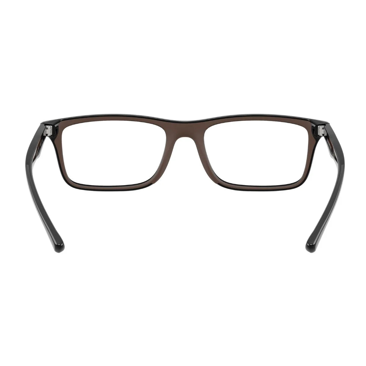 Signature Eagle logo on Emporio Armani EA3285U black designer eyeglasses